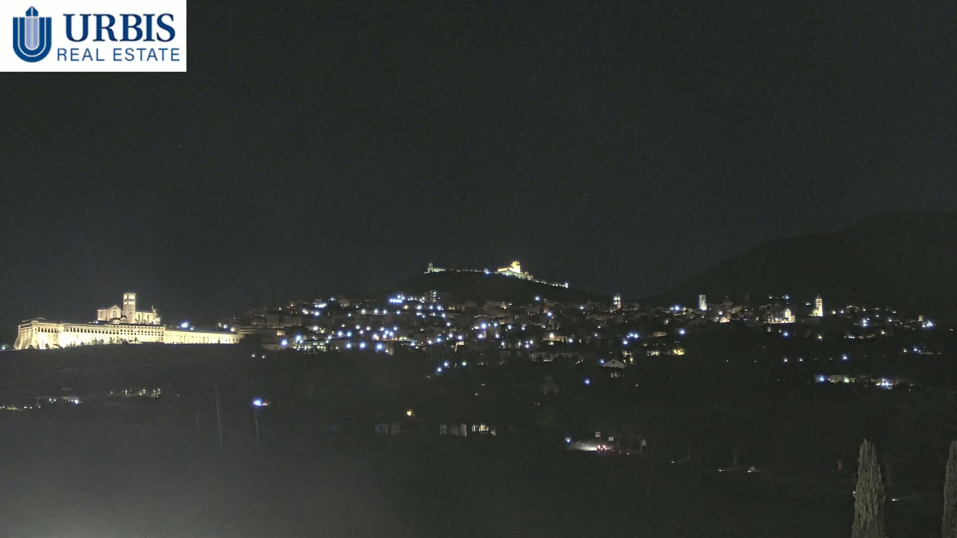 Assisi City Live Cam - Perugia, Umbria, Italy