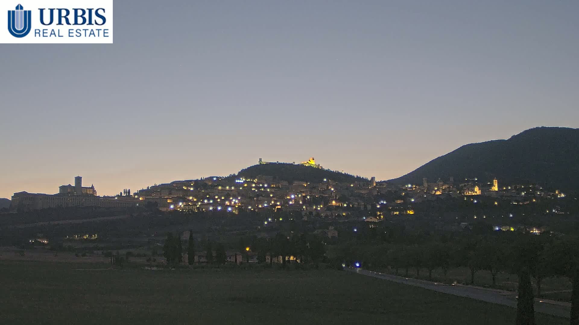 Assisi City Live Cam - Perugia, Umbria, Italy