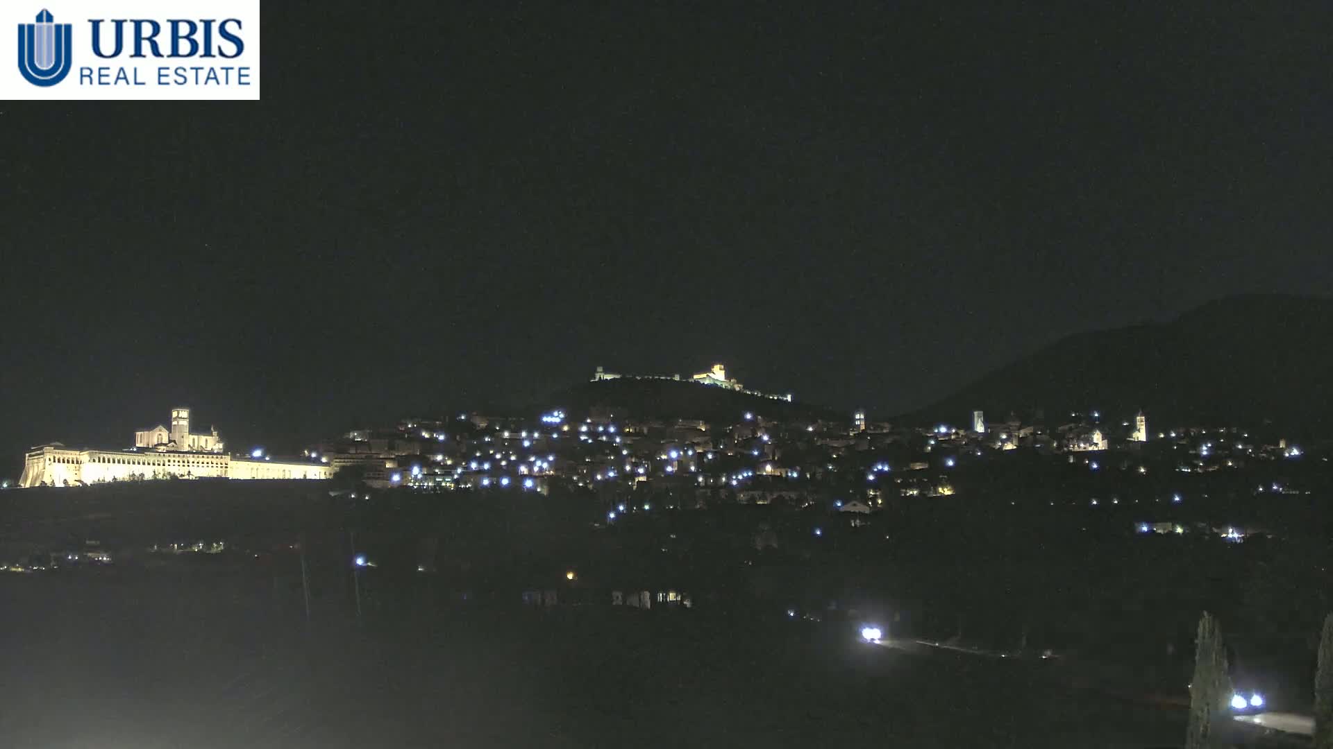 Assisi City Live Cam - Perugia, Umbria, Italy