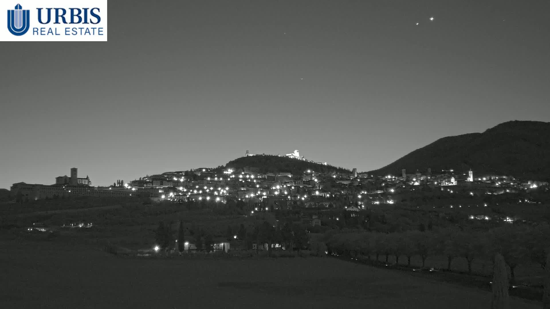 Assisi City Live Cam - Perugia, Umbria, Italy