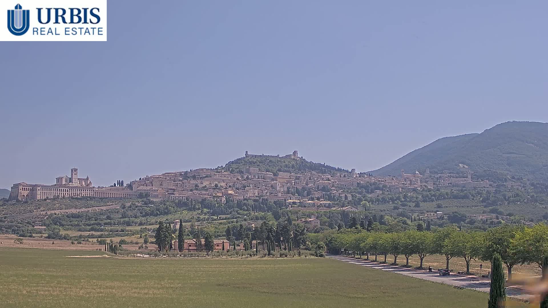 Assisi City Live Cam - Perugia, Umbria, Italy