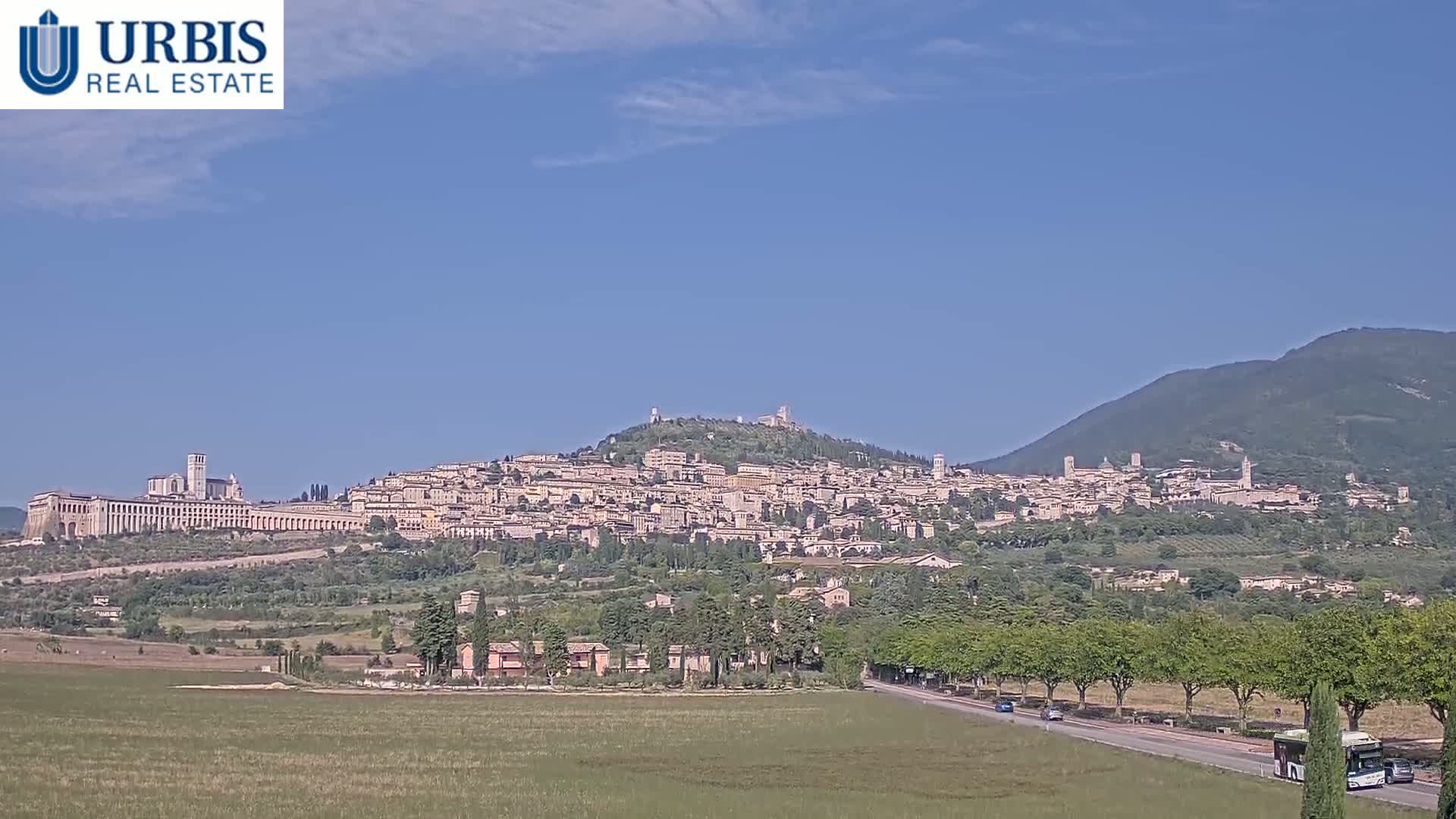 Assisi City Live Cam - Perugia, Umbria, Italy