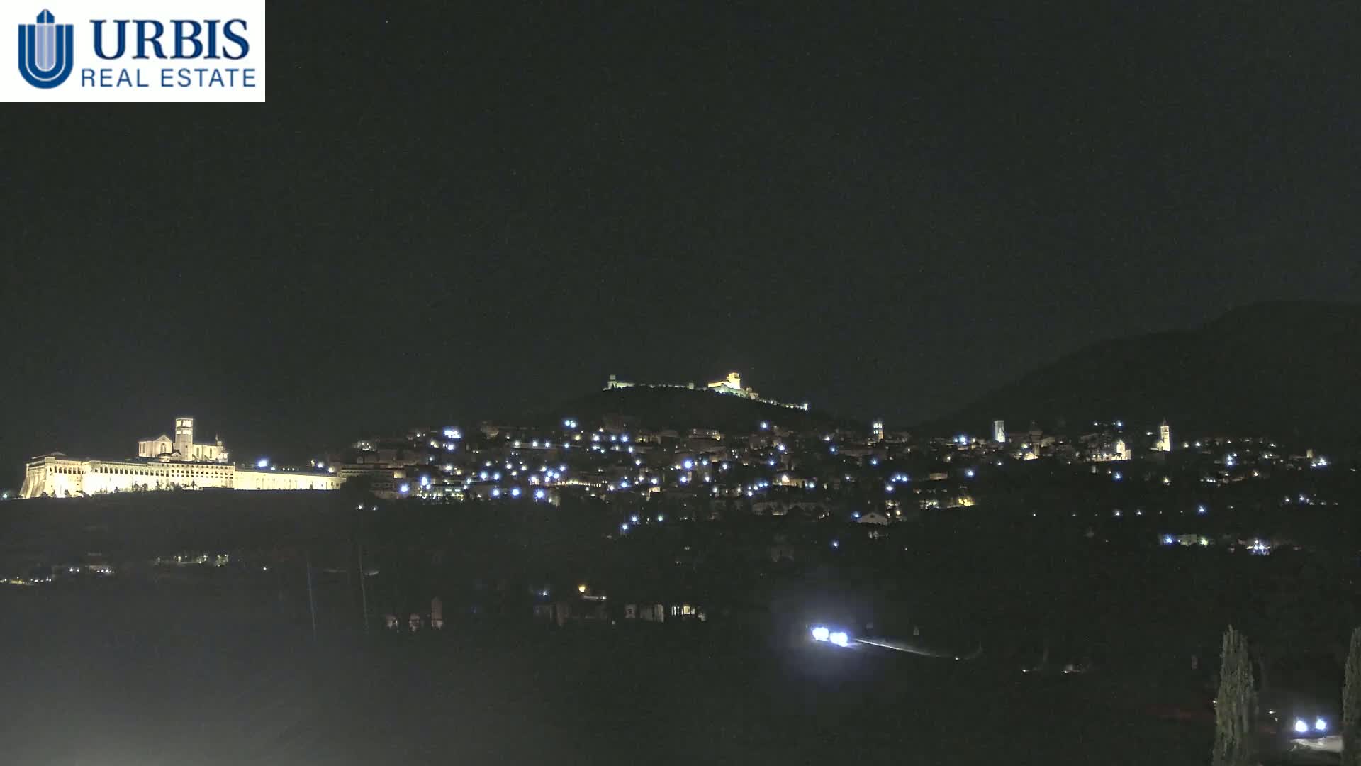 Assisi City Live Cam - Perugia, Umbria, Italy
