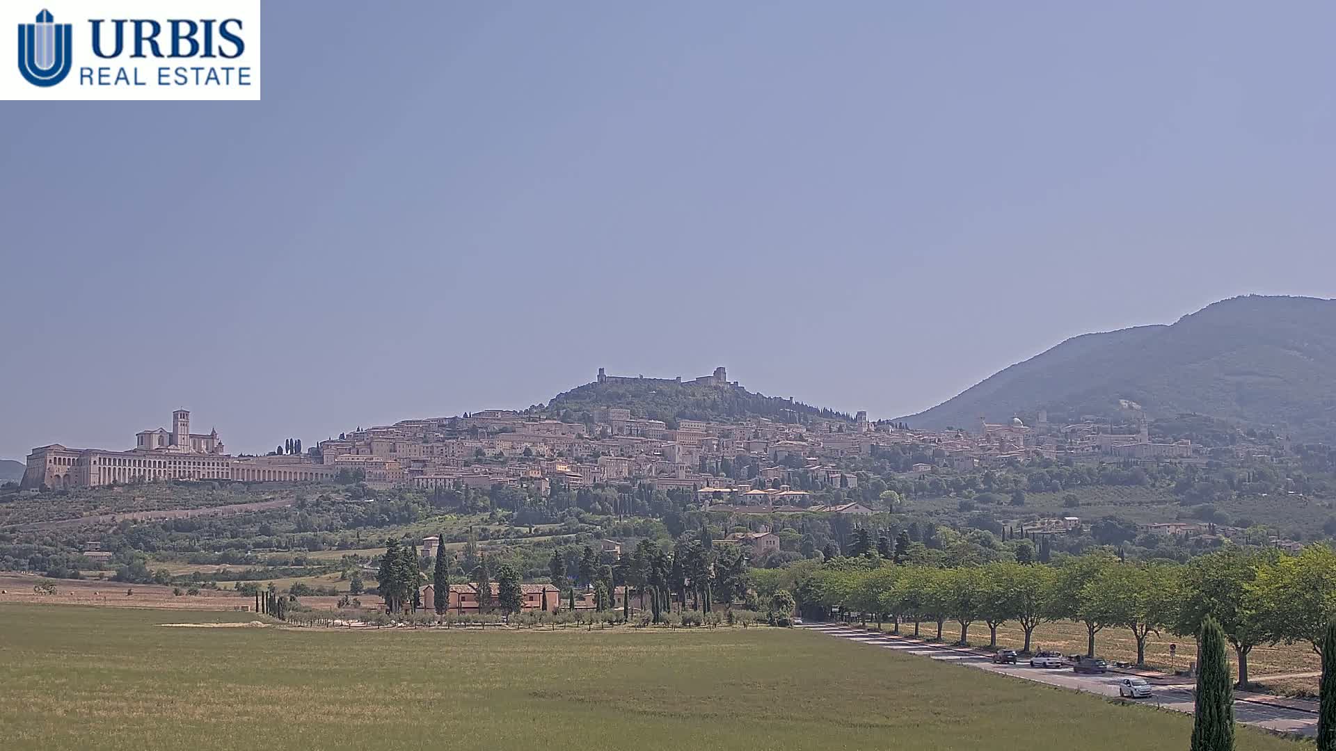 Assisi City Live Cam - Perugia, Umbria, Italy