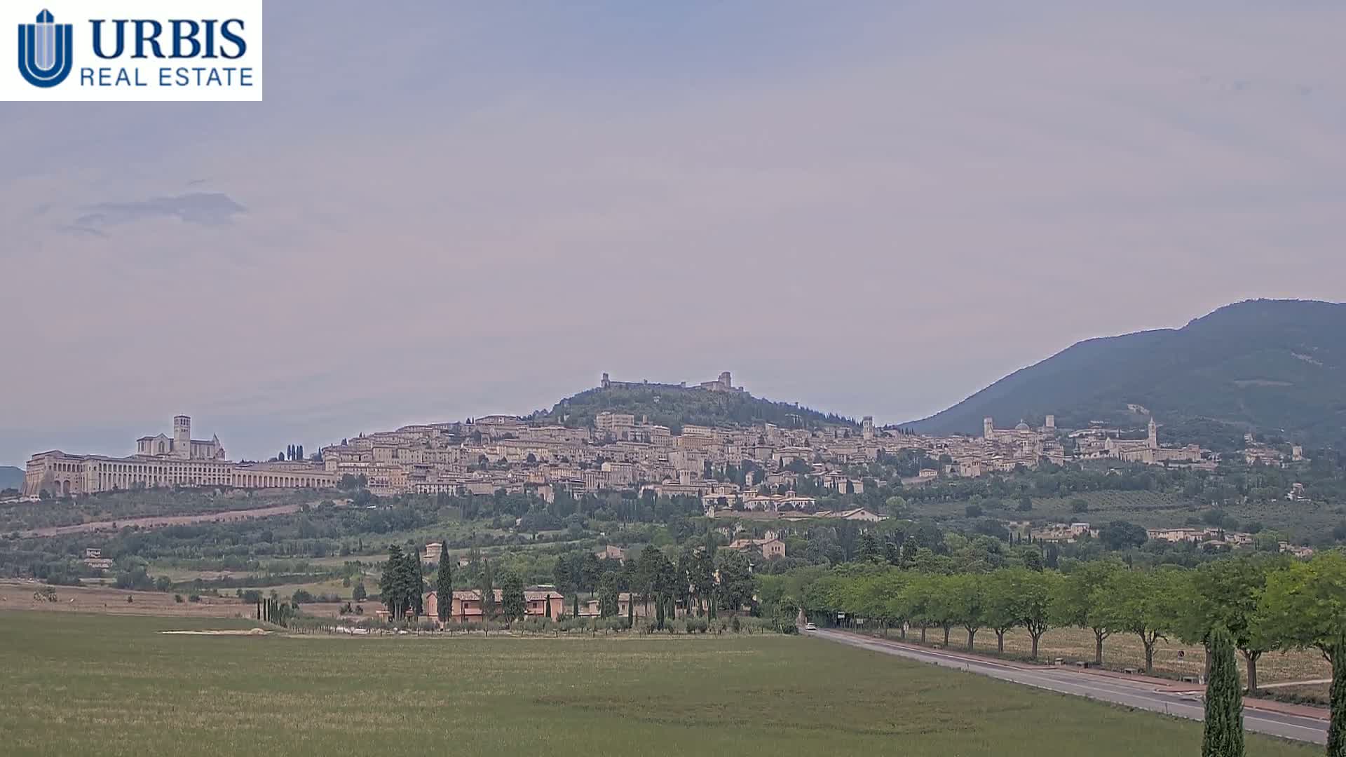 Assisi City Live Cam - Perugia, Umbria, Italy