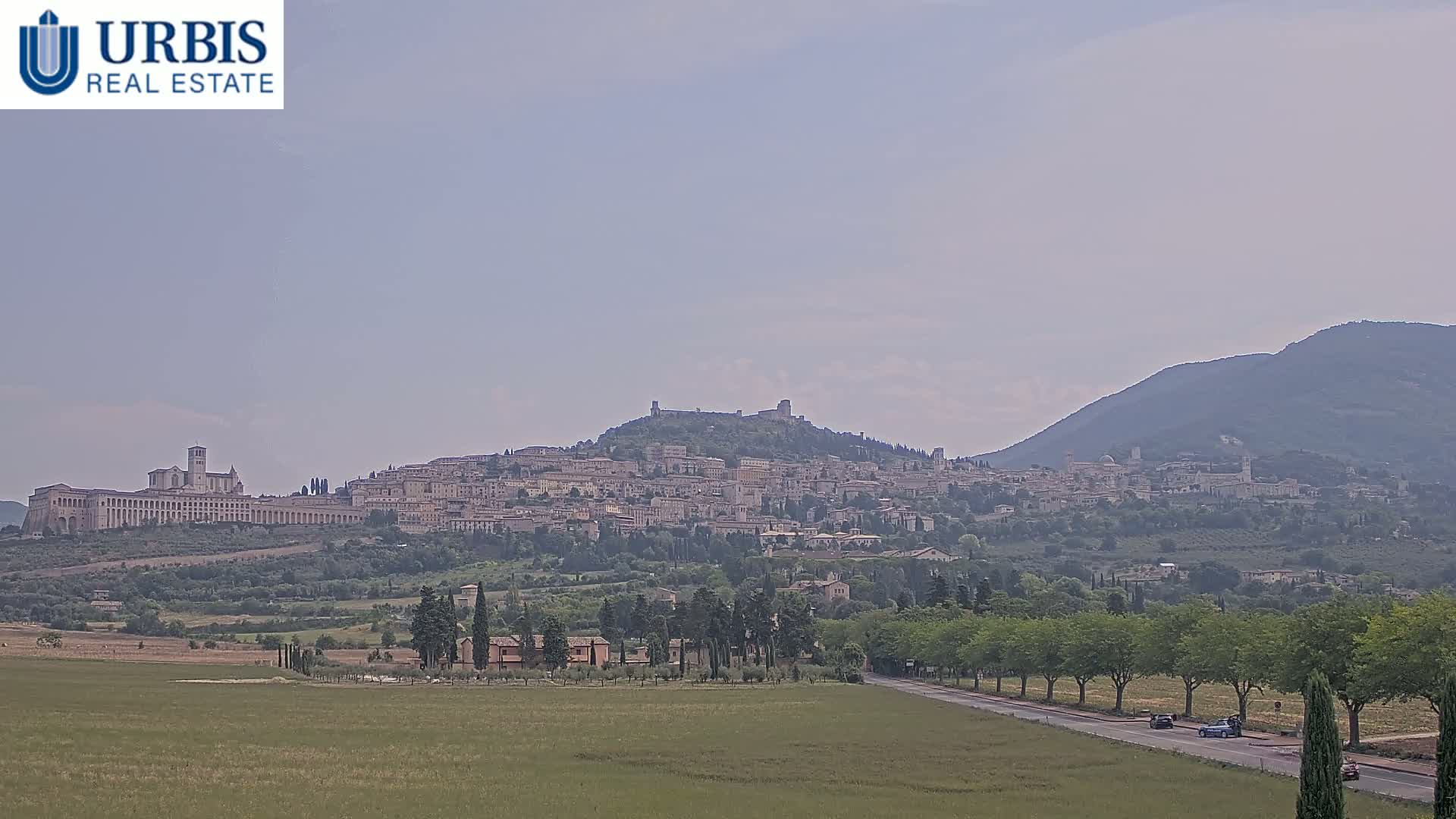 Assisi City Live Cam - Perugia, Umbria, Italy