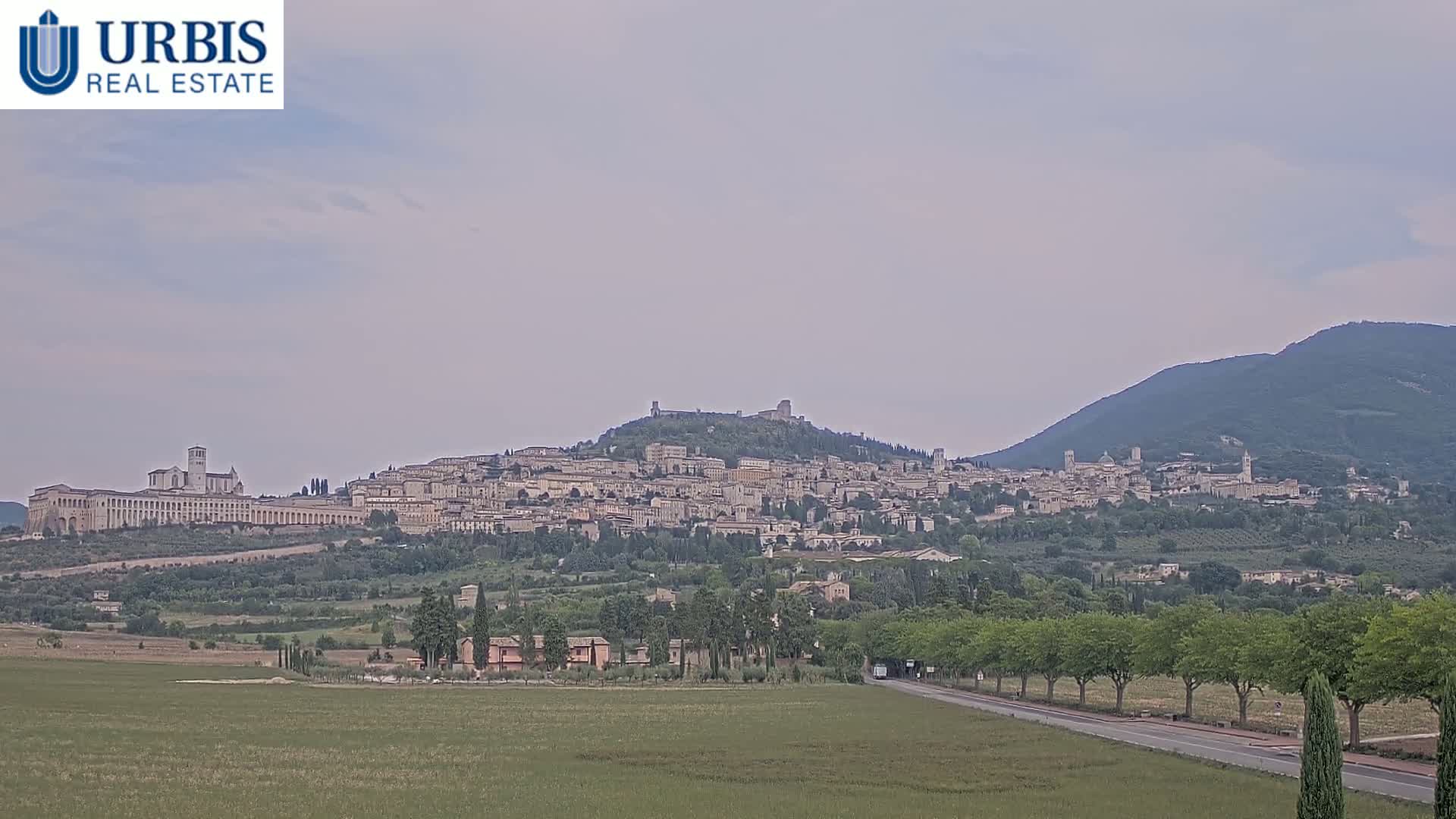 Assisi City Live Cam - Perugia, Umbria, Italy