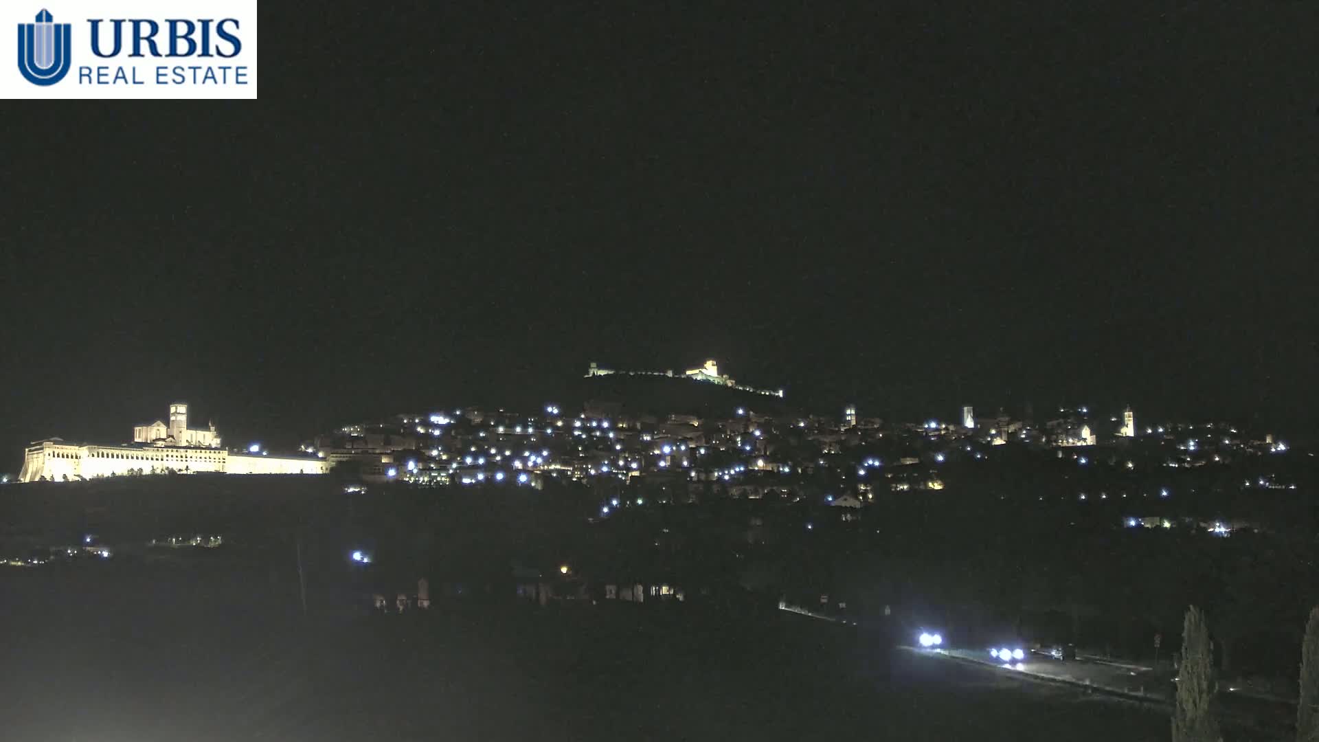 Assisi City Live Cam - Perugia, Umbria, Italy