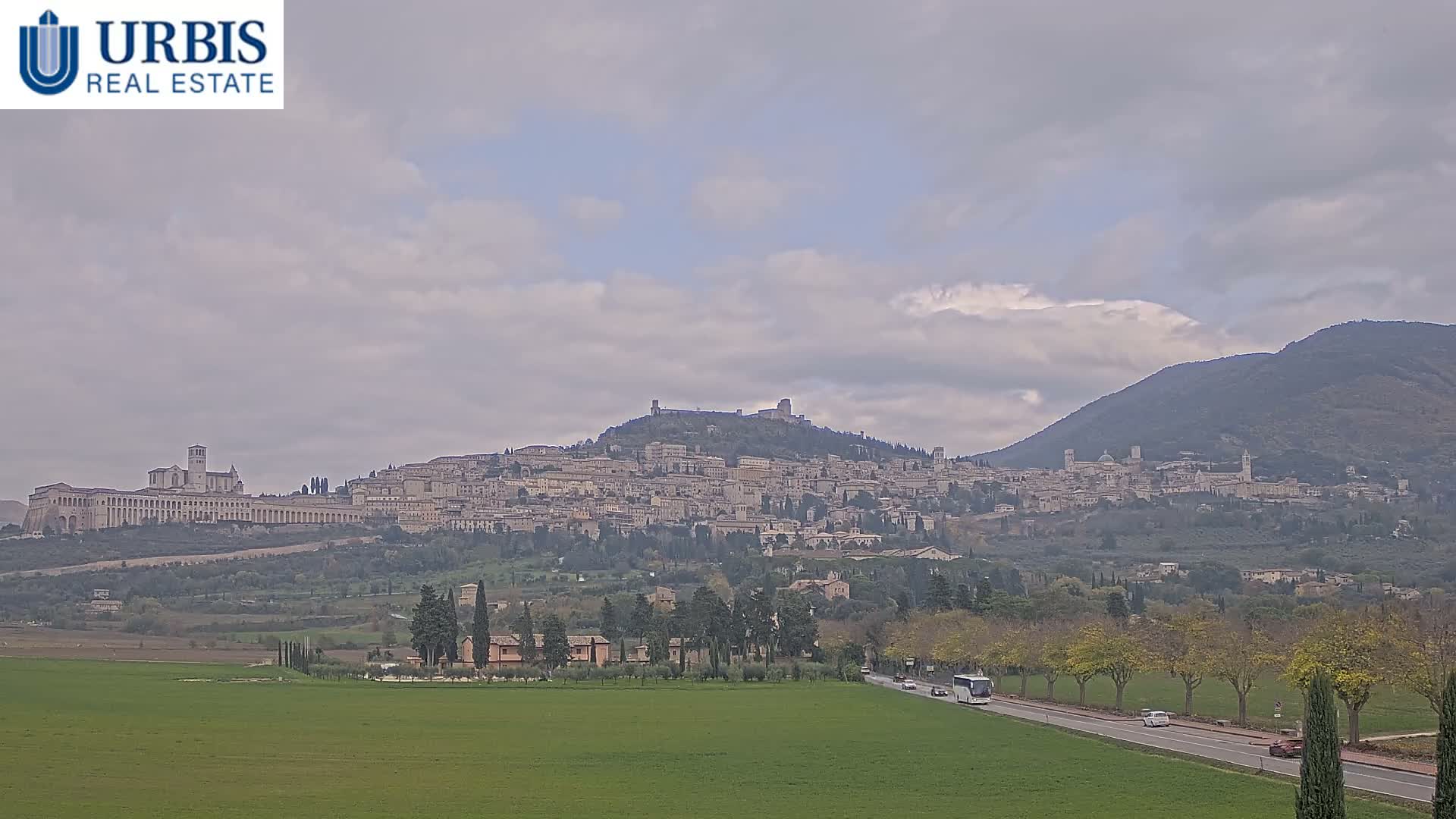 Assisi City Live Cam - Perugia, Umbria, Italy