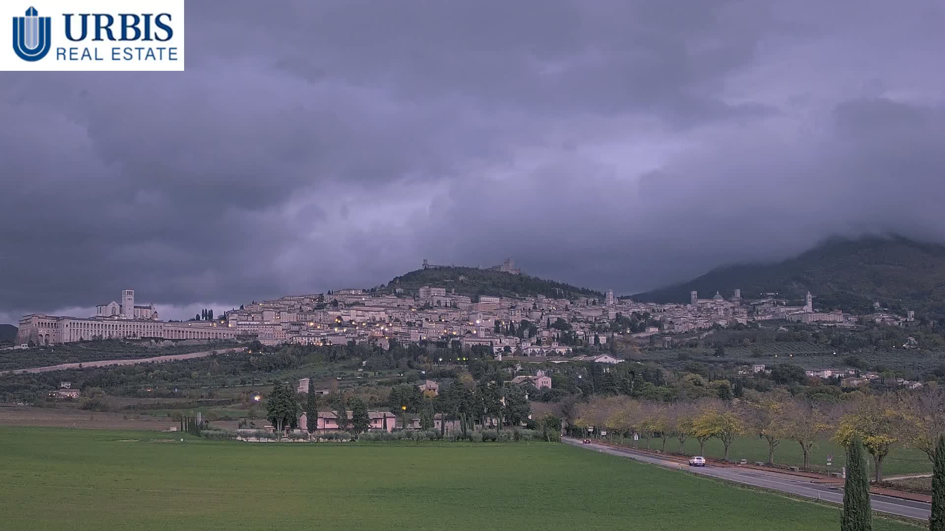 Assisi City Live Cam - Perugia, Umbria, Italy