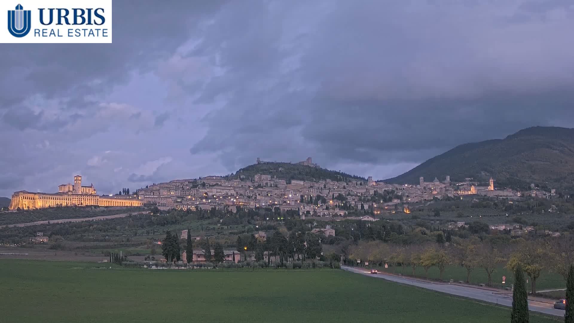 Assisi City Live Cam - Perugia, Umbria, Italy