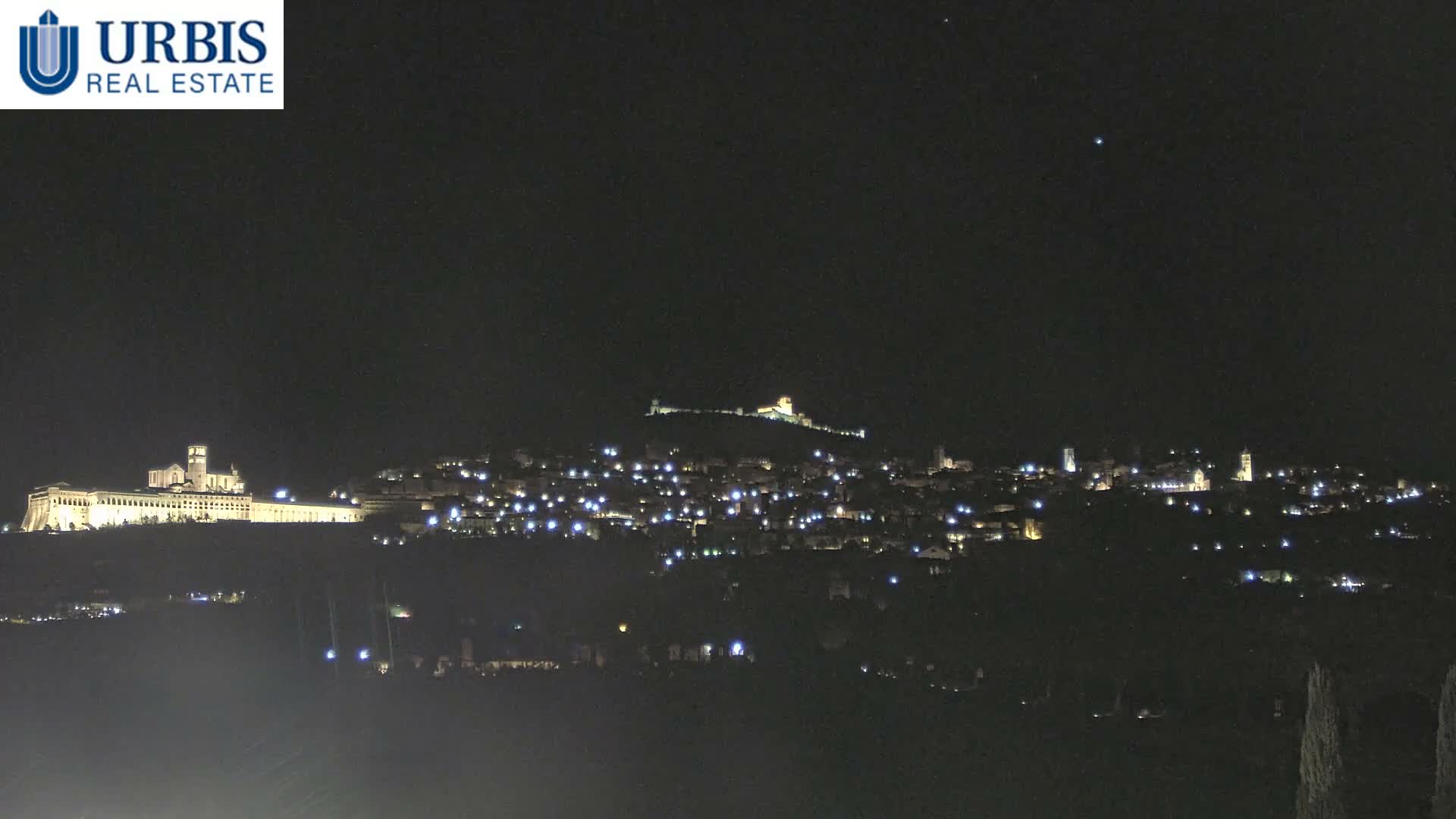 Assisi City Live Cam - Perugia, Umbria, Italy