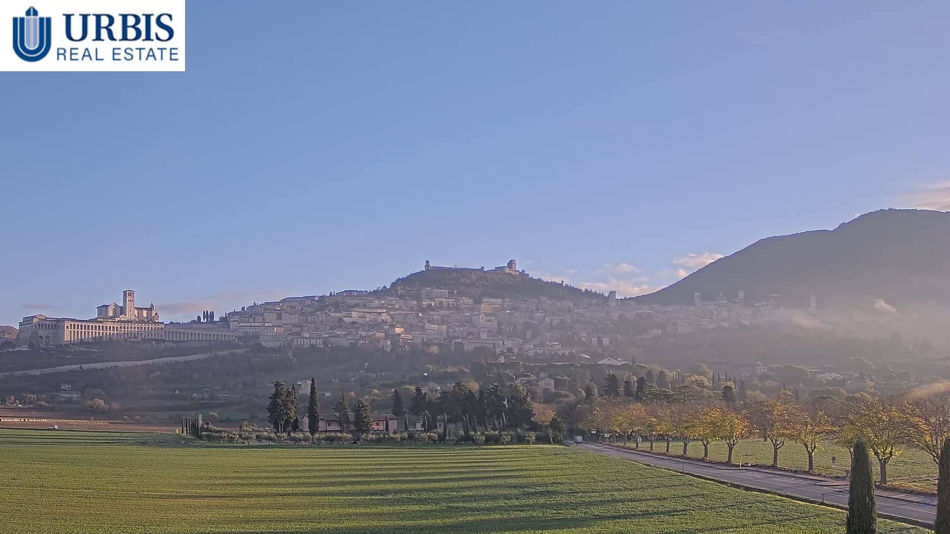 Assisi City Live Cam - Perugia, Umbria, Italy