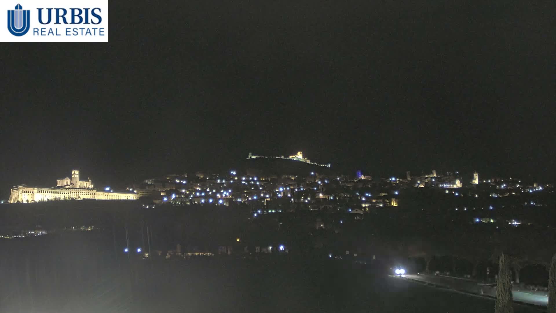 Assisi City Live Cam - Perugia, Umbria, Italy