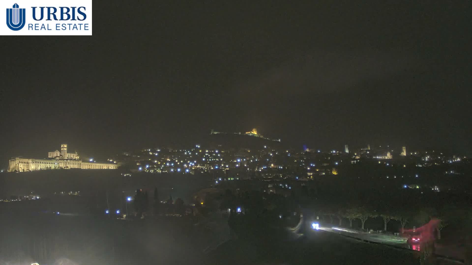 Assisi City Live Cam - Perugia, Umbria, Italy