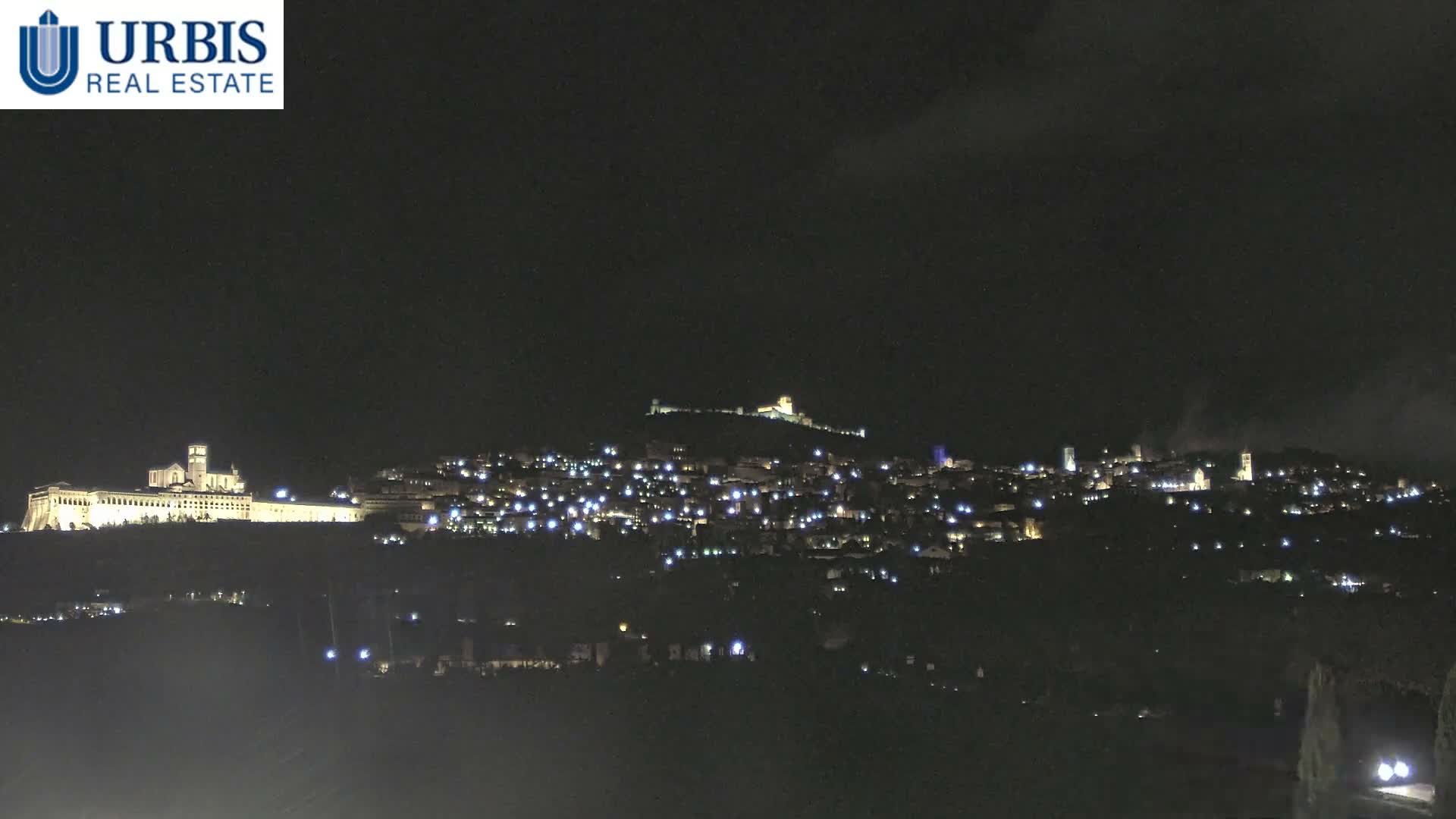 Assisi City Live Cam - Perugia, Umbria, Italy