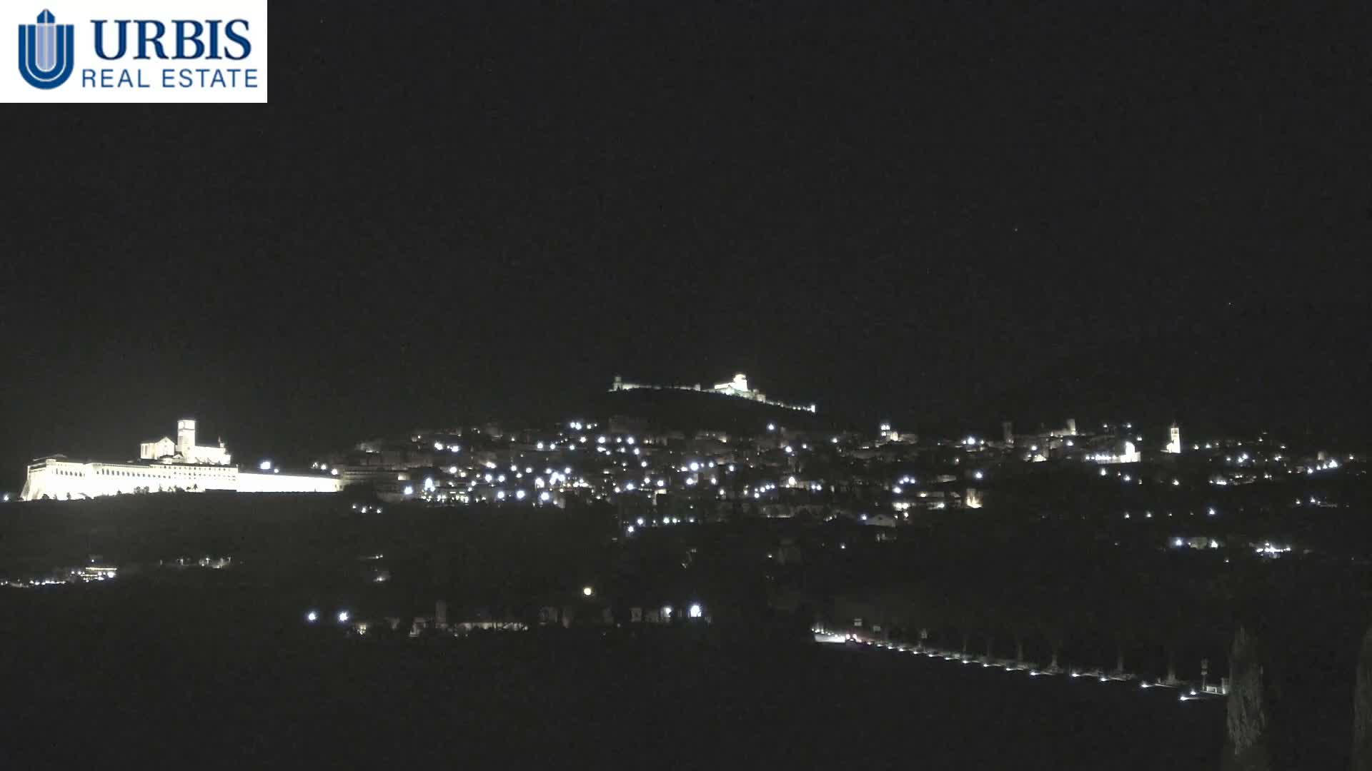 Assisi City Live Cam - Perugia, Umbria, Italy