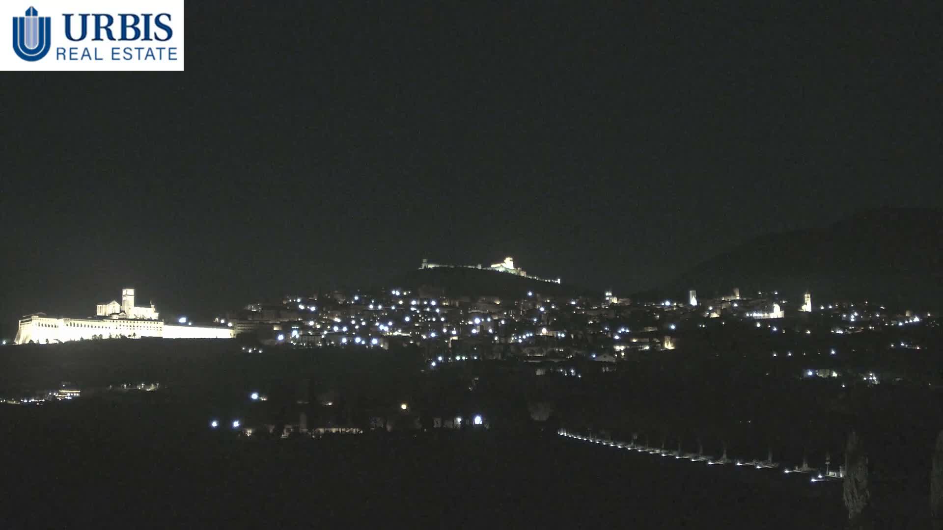 Assisi City Live Cam - Perugia, Umbria, Italy