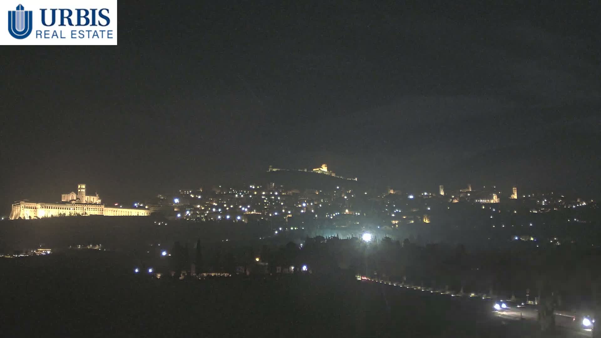 Assisi City Live Cam - Perugia, Umbria, Italy