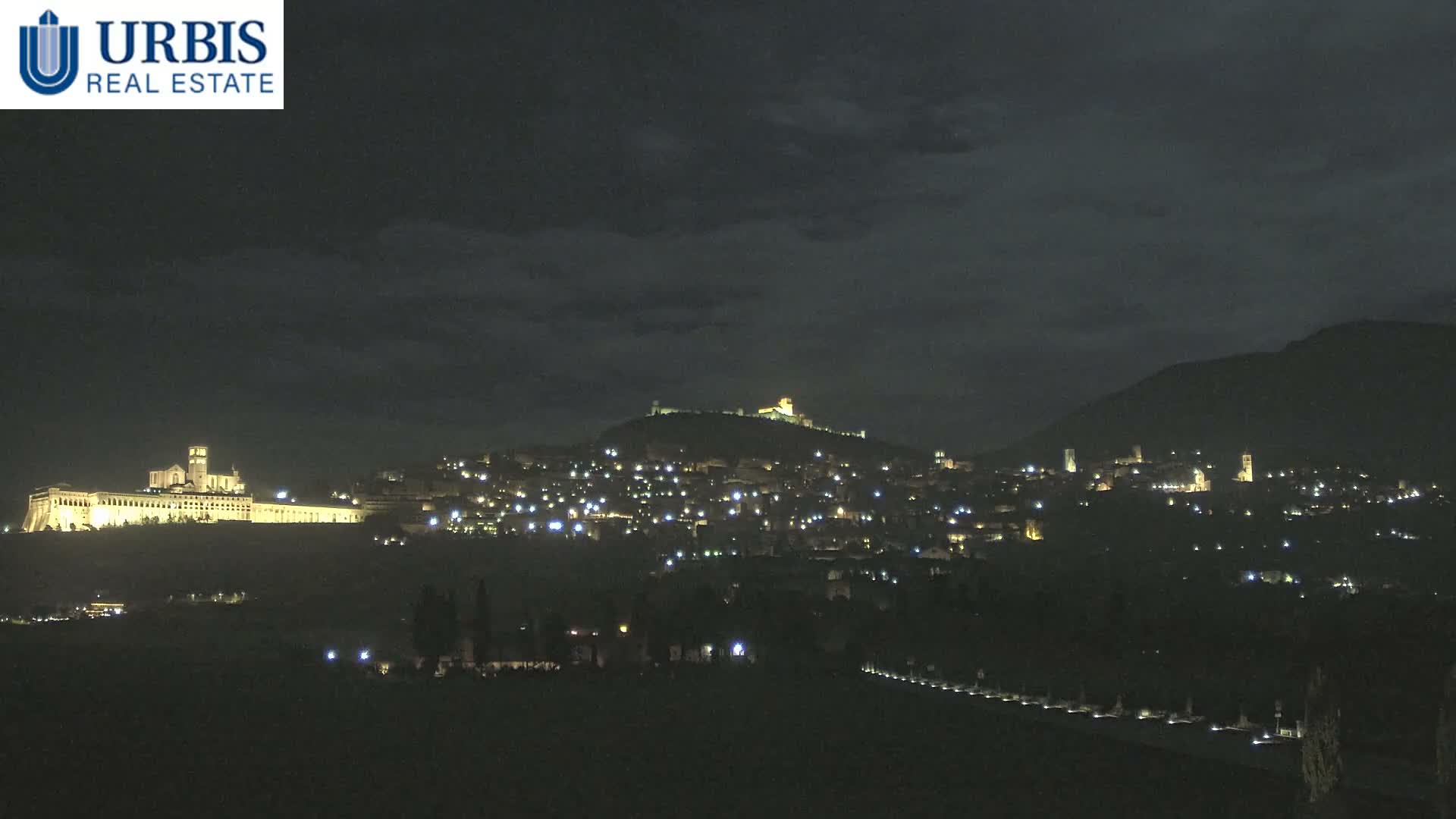 Assisi City Live Cam - Perugia, Umbria, Italy