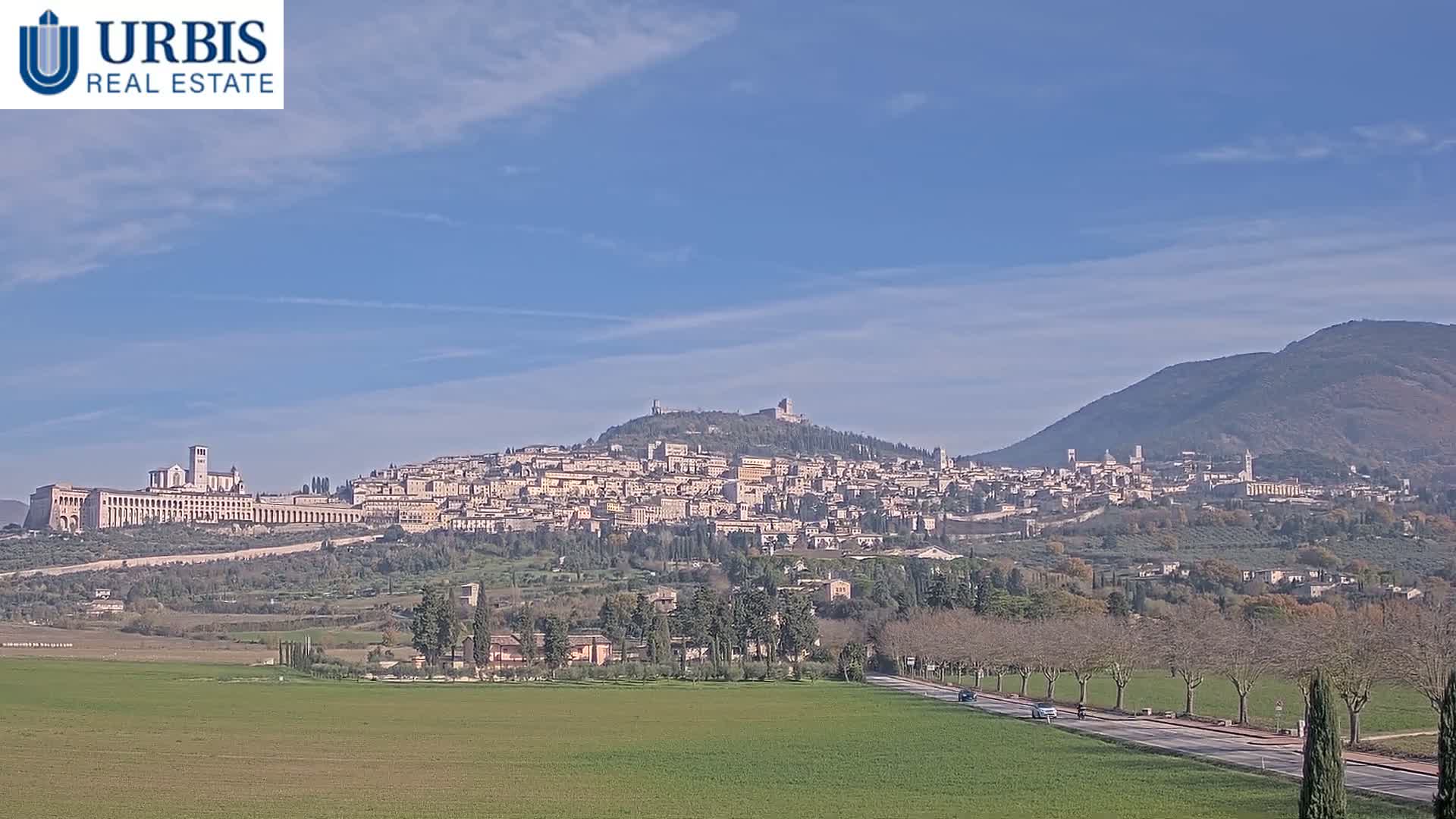 Assisi City Live Cam - Perugia, Umbria, Italy