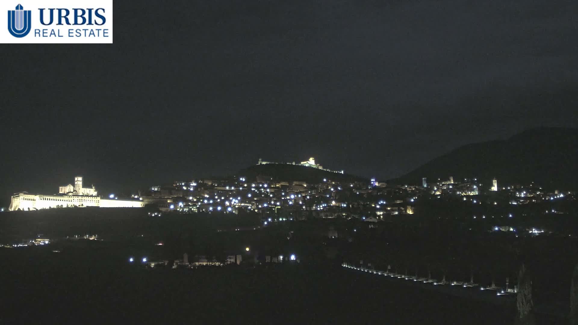 Assisi City Live Cam - Perugia, Umbria, Italy