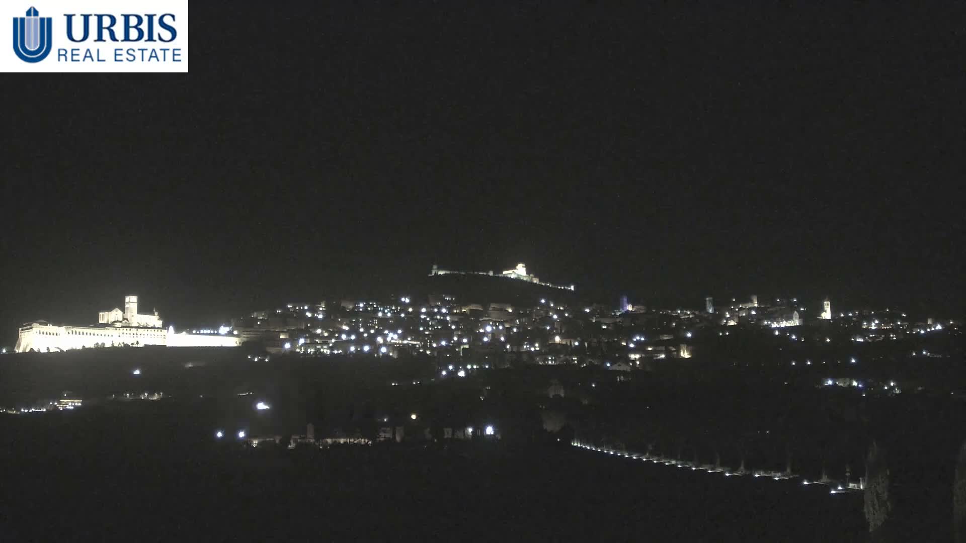 Assisi City Live Cam - Perugia, Umbria, Italy