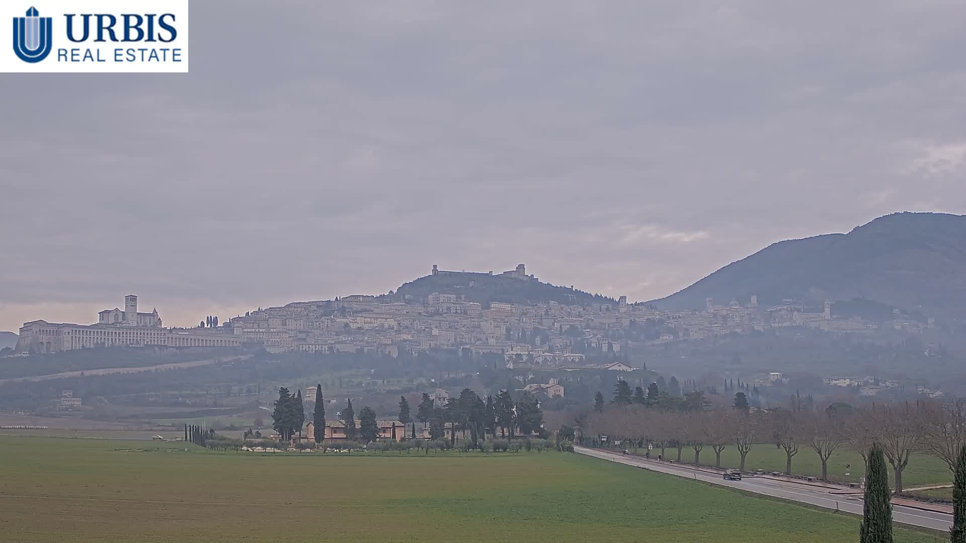 Assisi City Live Cam - Perugia, Umbria, Italy