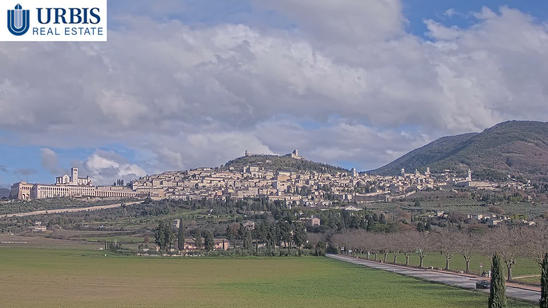 Assisi City Live Cam - Perugia, Umbria, Italy