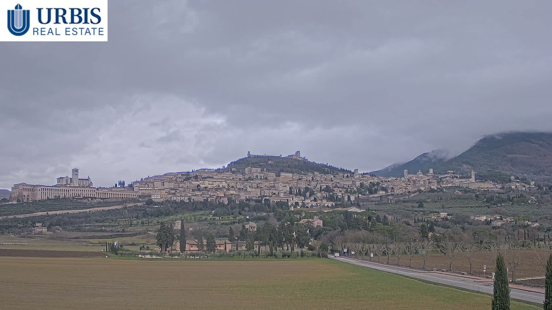 Assisi City Live Cam - Perugia, Umbria, Italy