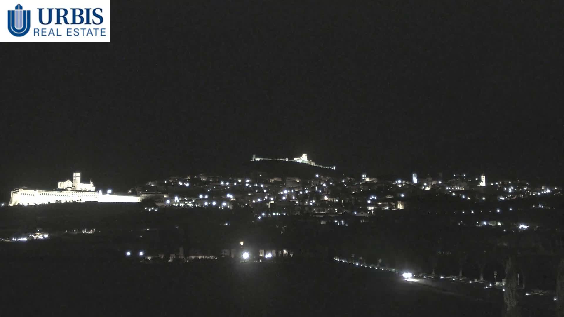Assisi City Live Cam - Perugia, Umbria, Italy