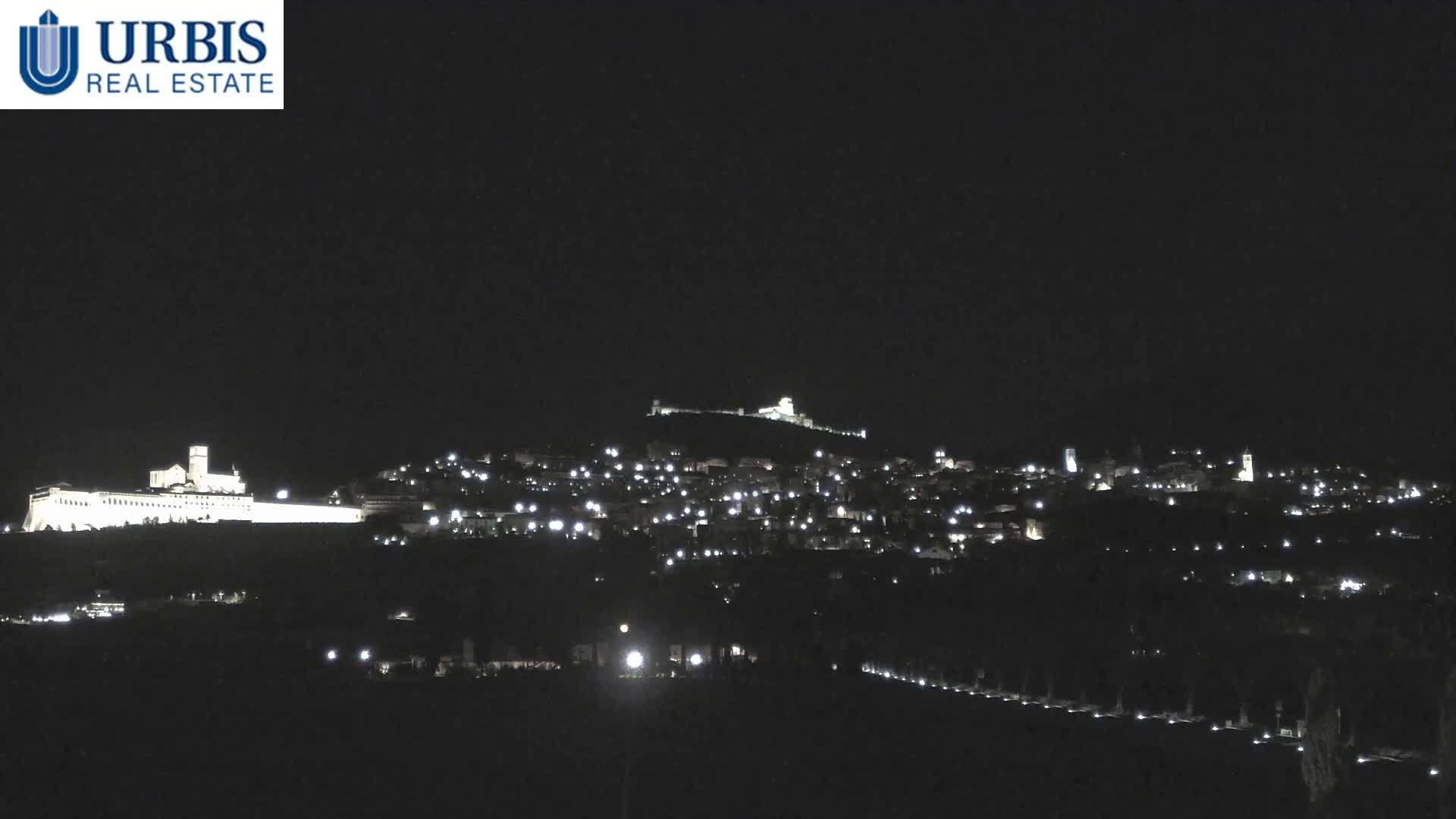 Assisi City Live Cam - Perugia, Umbria, Italy