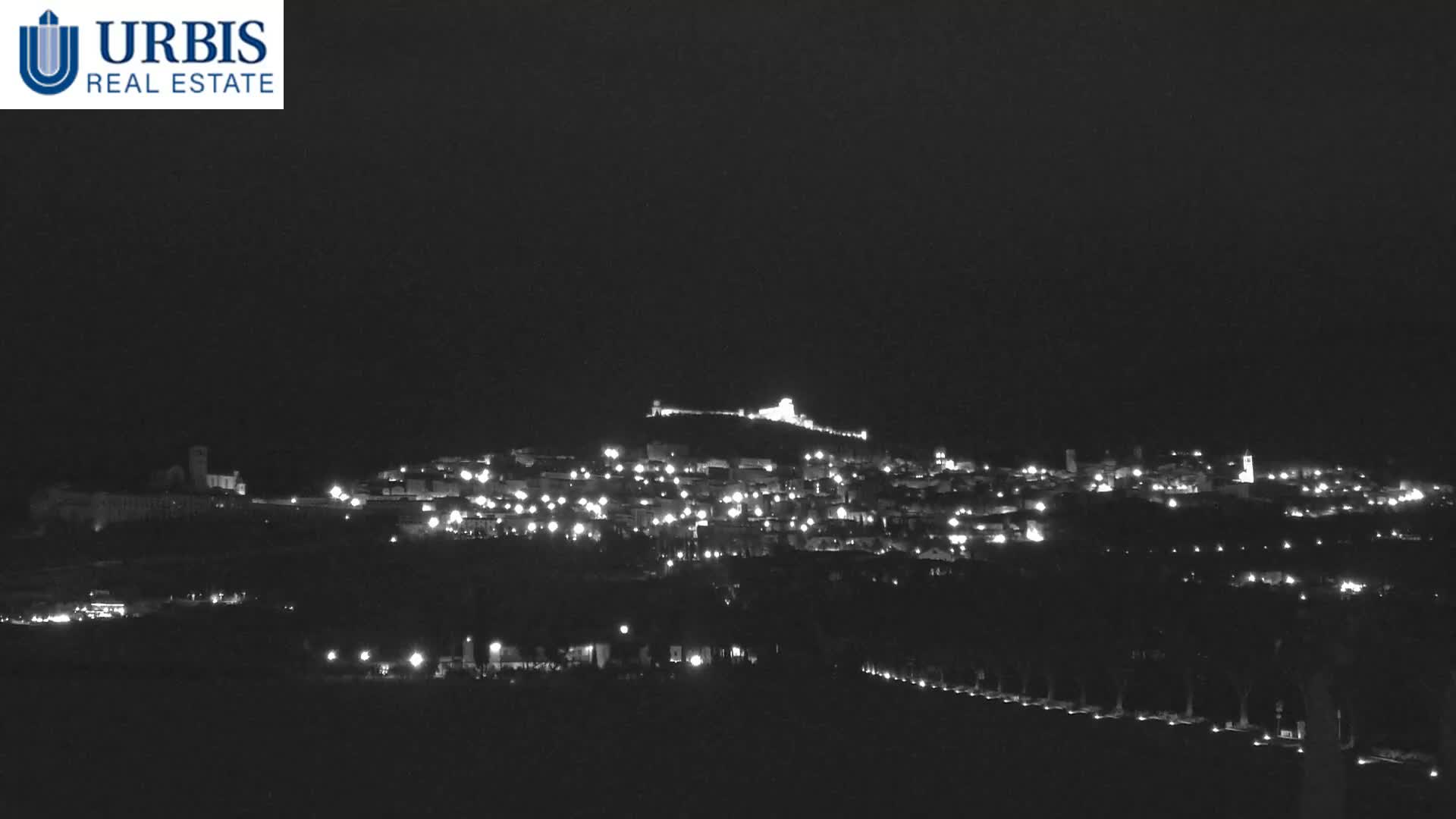 Assisi City Live Cam - Perugia, Umbria, Italy