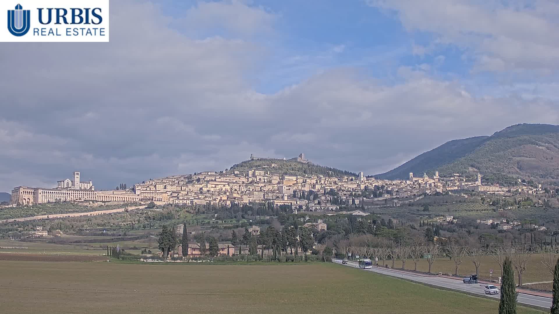 Assisi City Live Cam - Perugia, Umbria, Italy