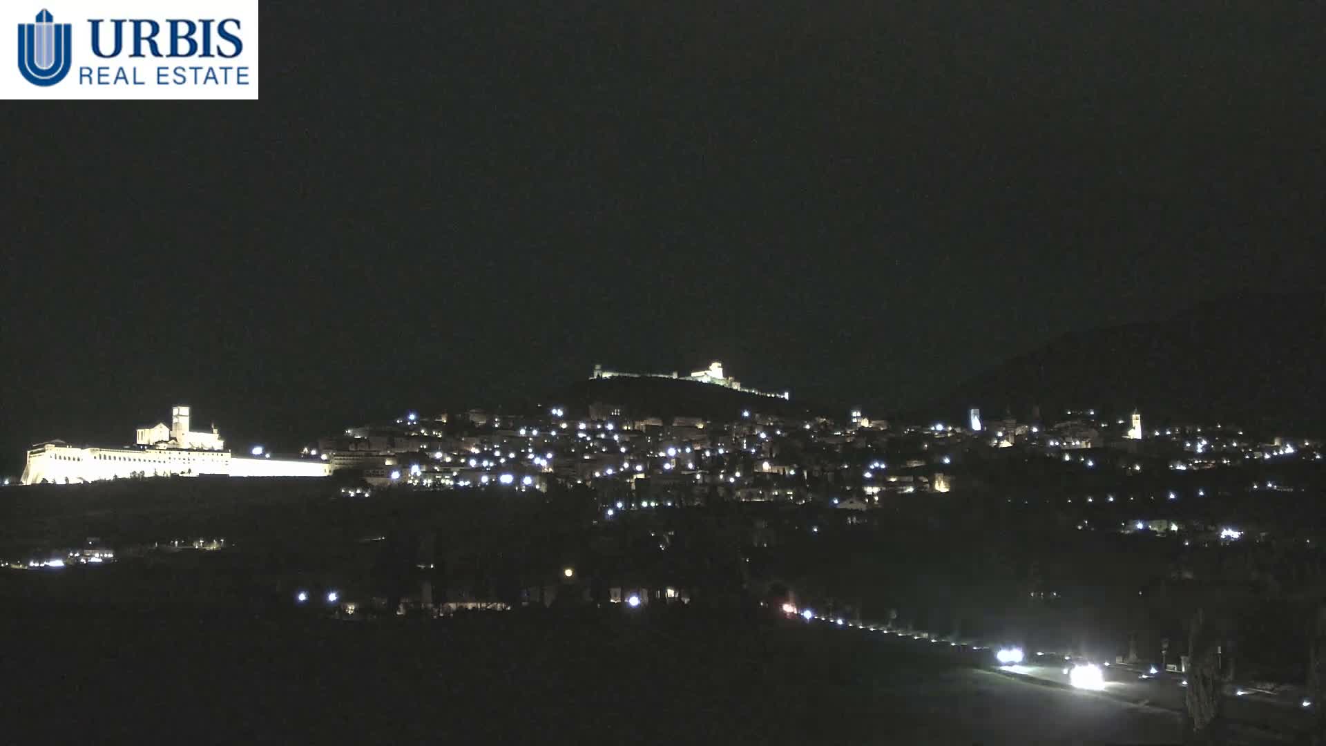 Assisi City Live Cam - Perugia, Umbria, Italy
