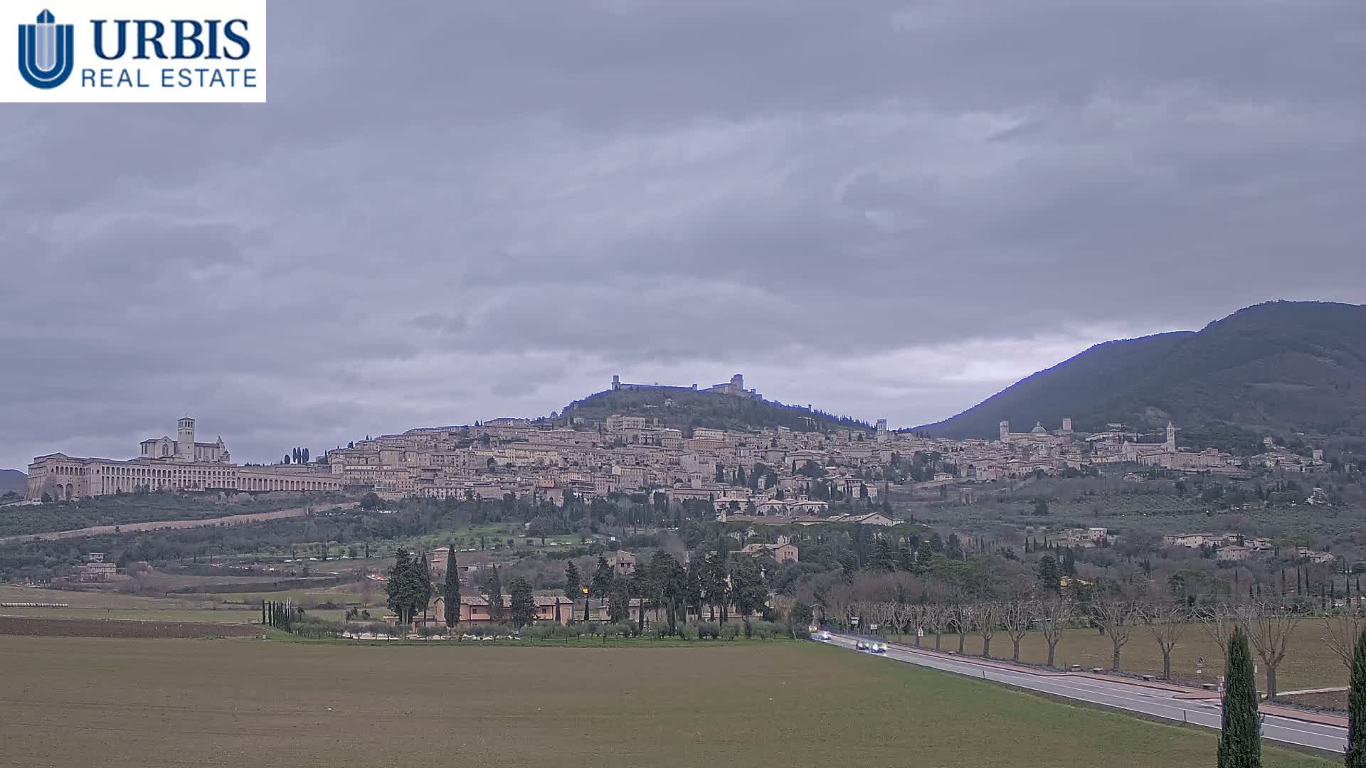 Assisi City Live Cam - Perugia, Umbria, Italy