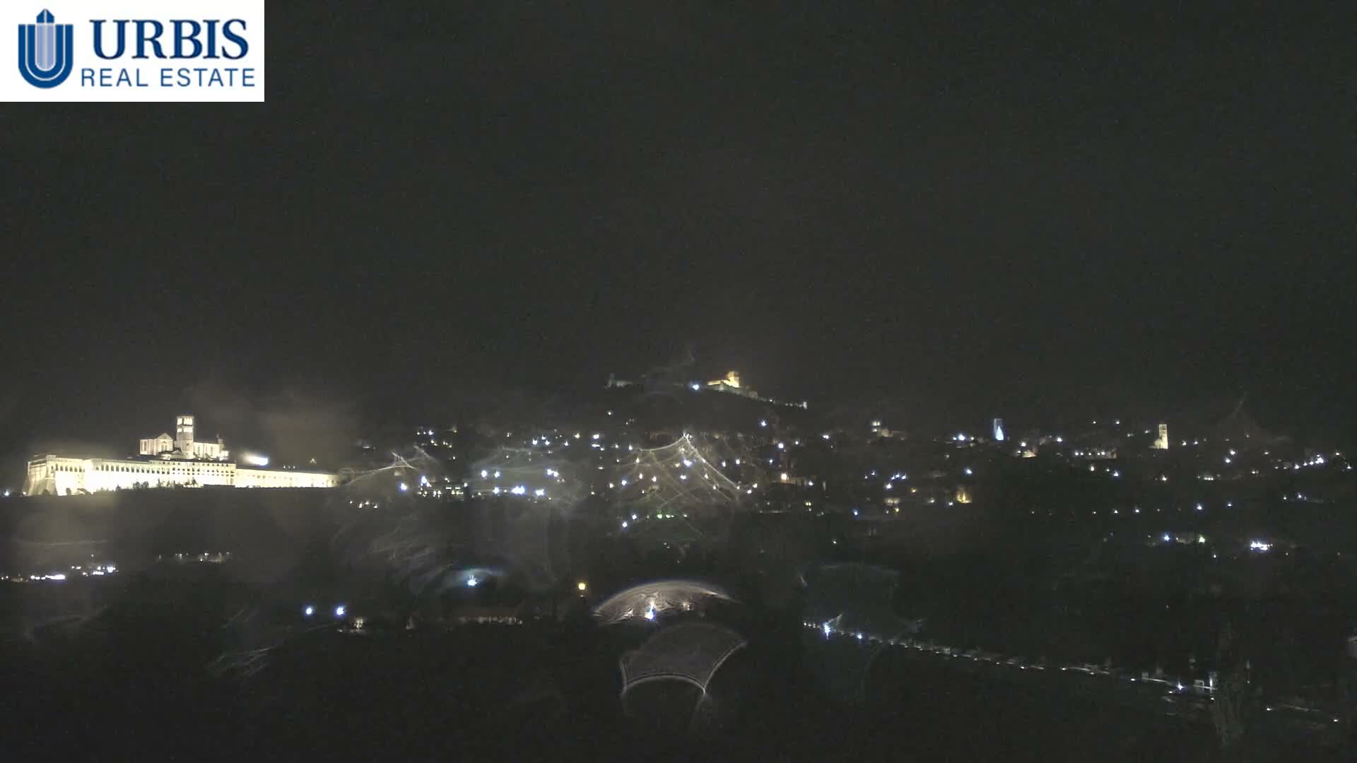 Assisi City Live Cam - Perugia, Umbria, Italy