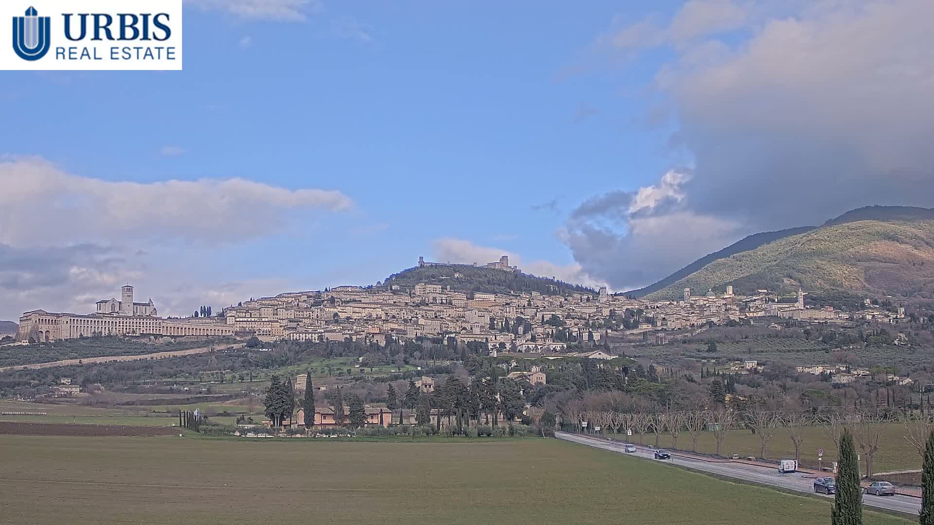 Assisi City Live Cam - Perugia, Umbria, Italy