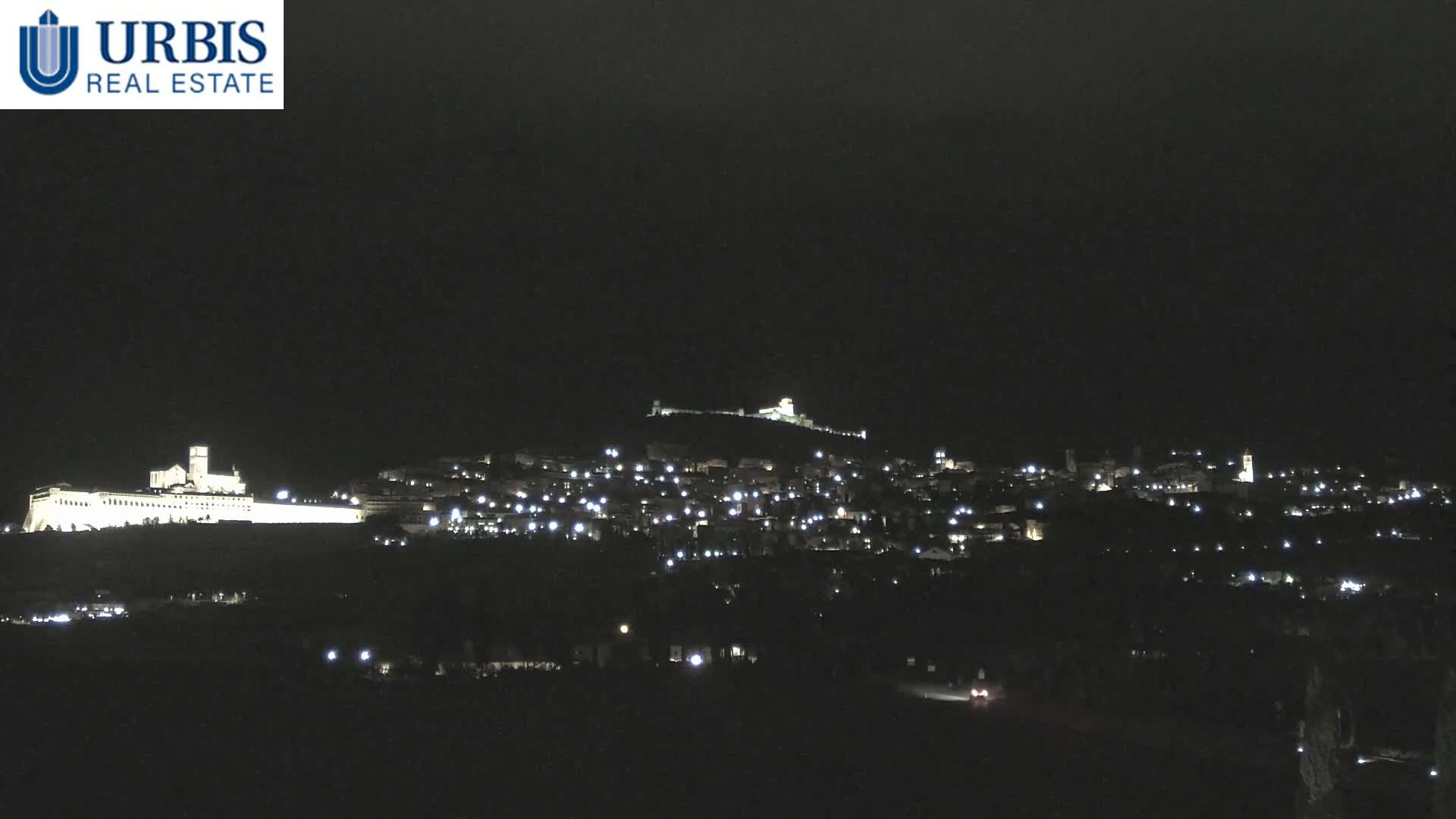 Assisi City Live Cam - Perugia, Umbria, Italy