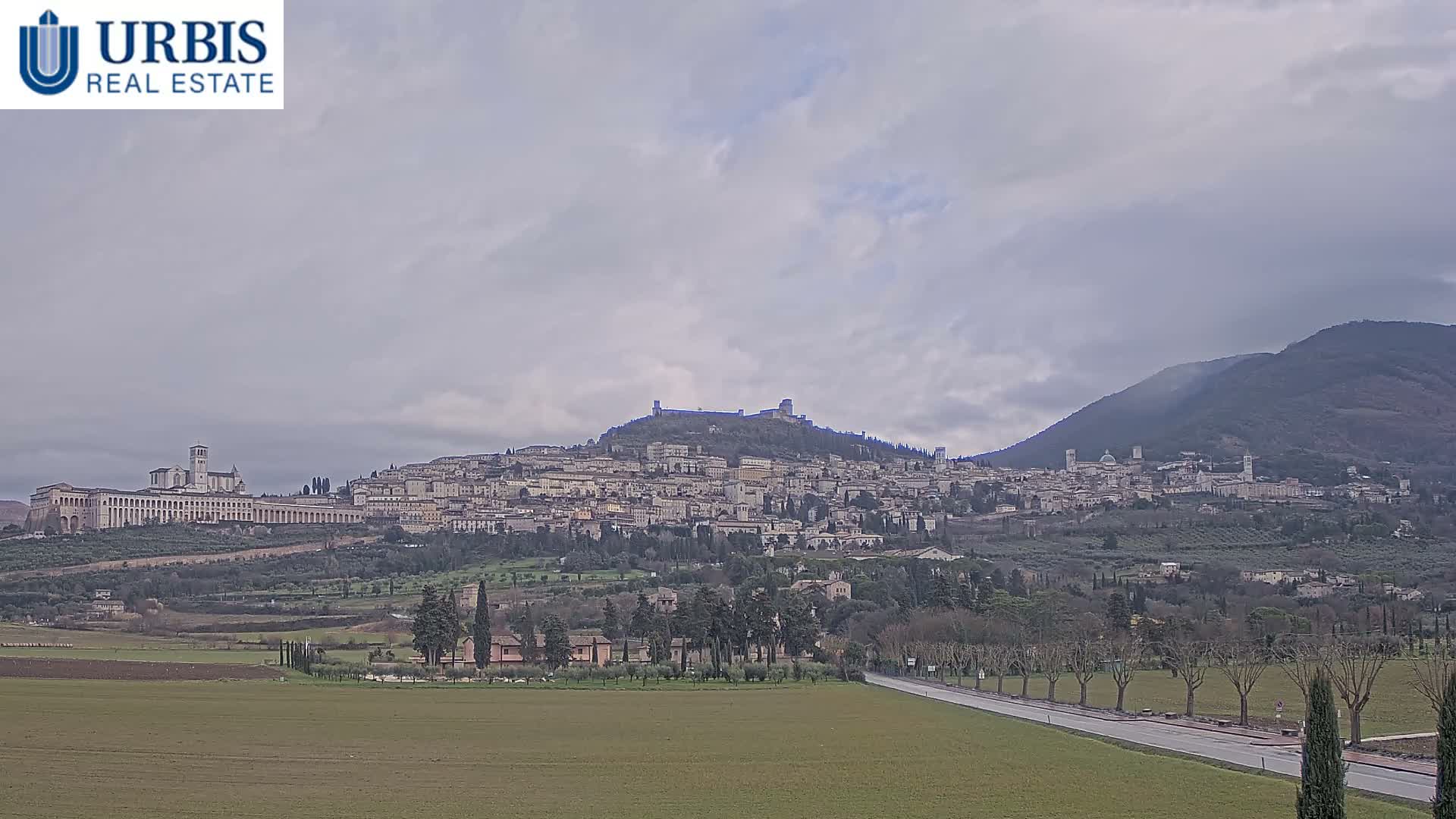 Assisi City Live Cam - Perugia, Umbria, Italy