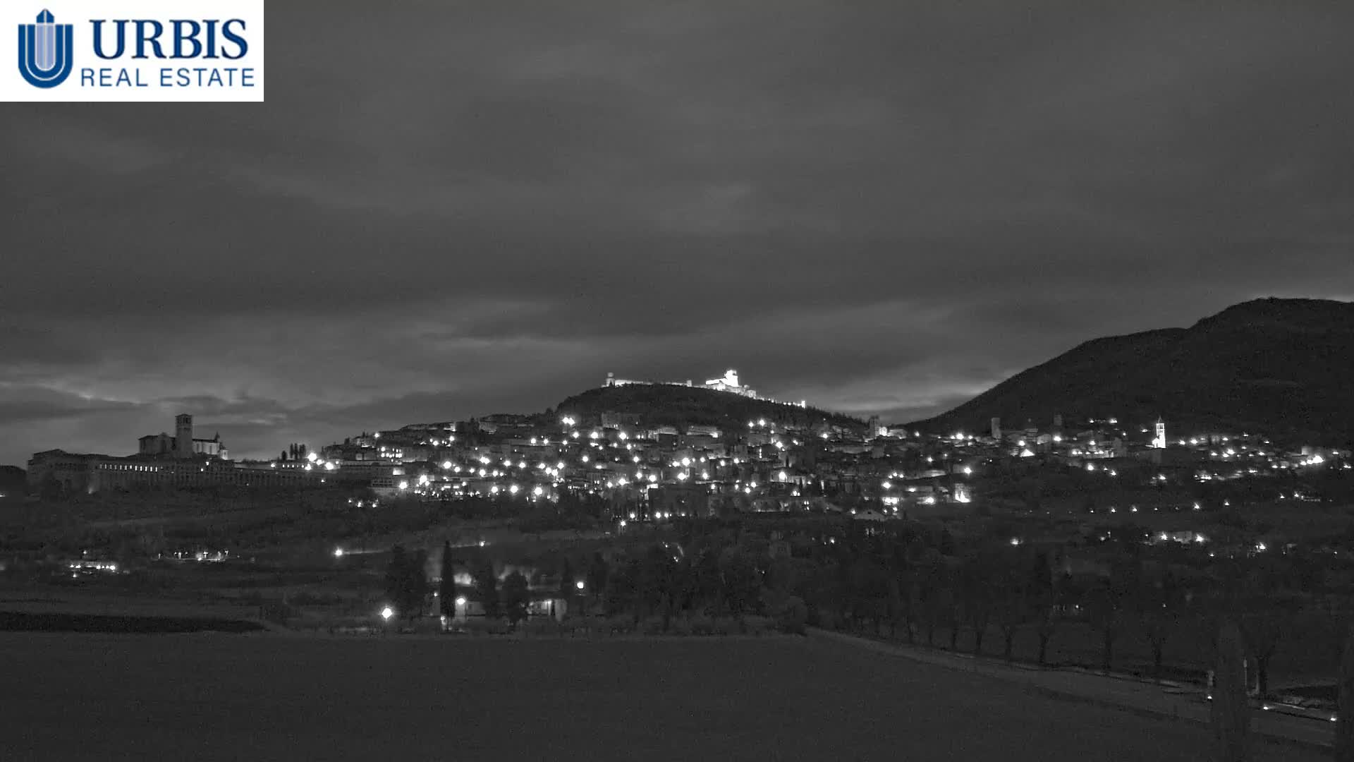 Assisi City Live Cam - Perugia, Umbria, Italy