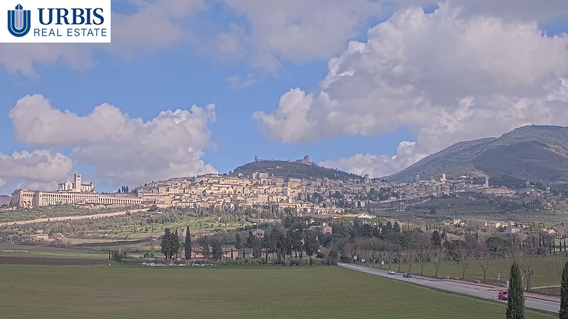 Assisi City Live Cam - Perugia, Umbria, Italy