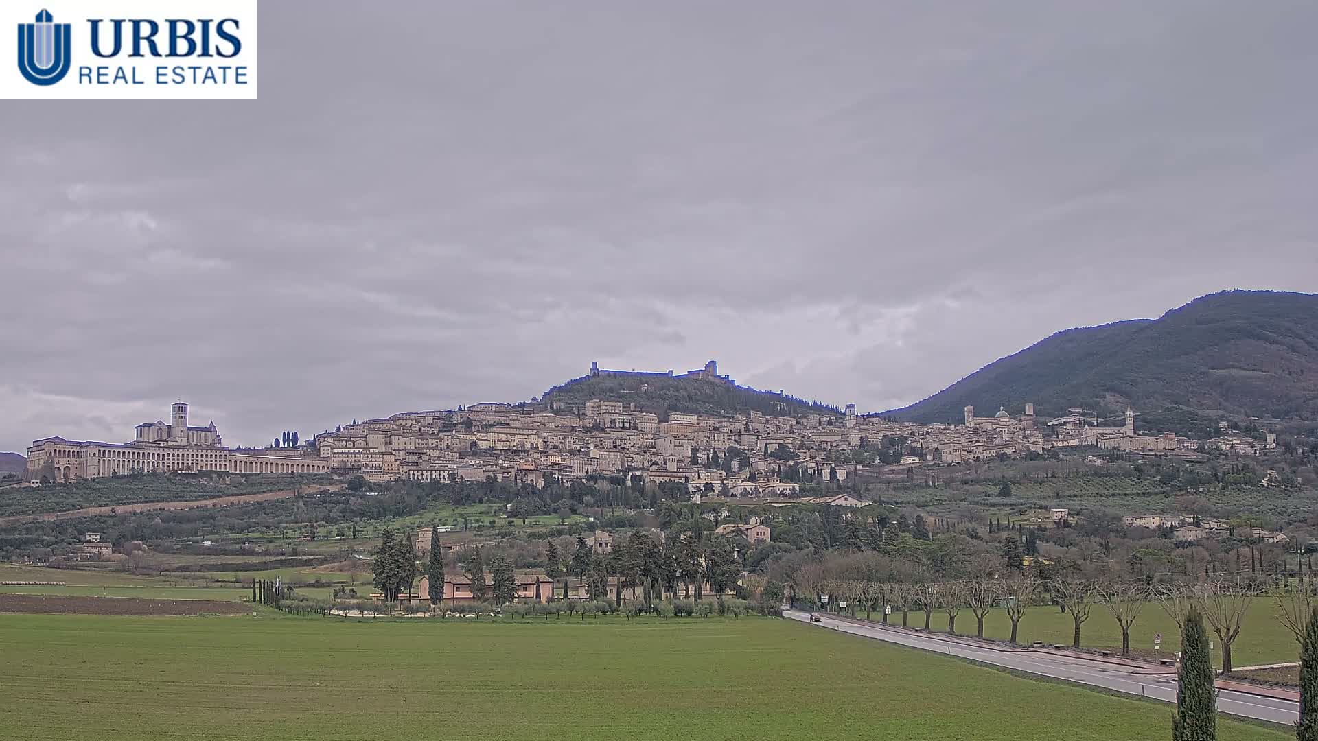 Assisi City Live Cam - Perugia, Umbria, Italy