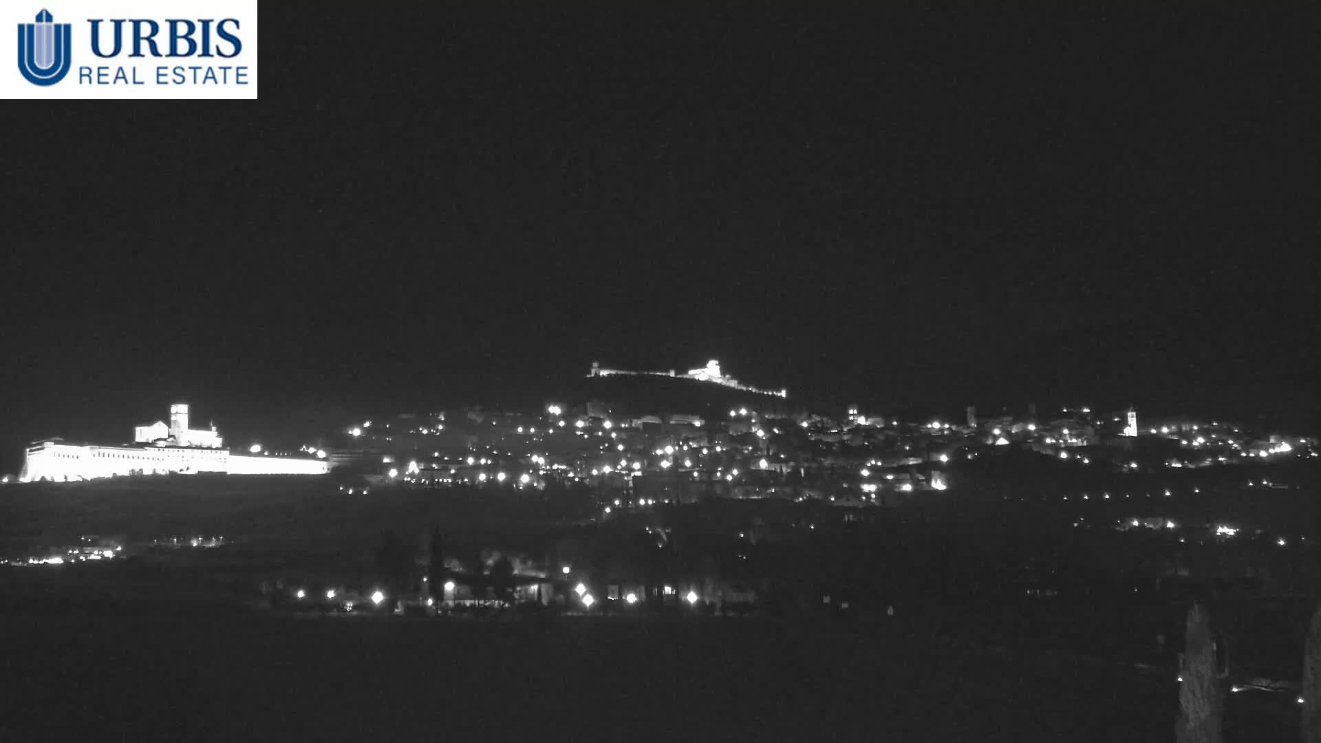 Assisi City Live Cam - Perugia, Umbria, Italy