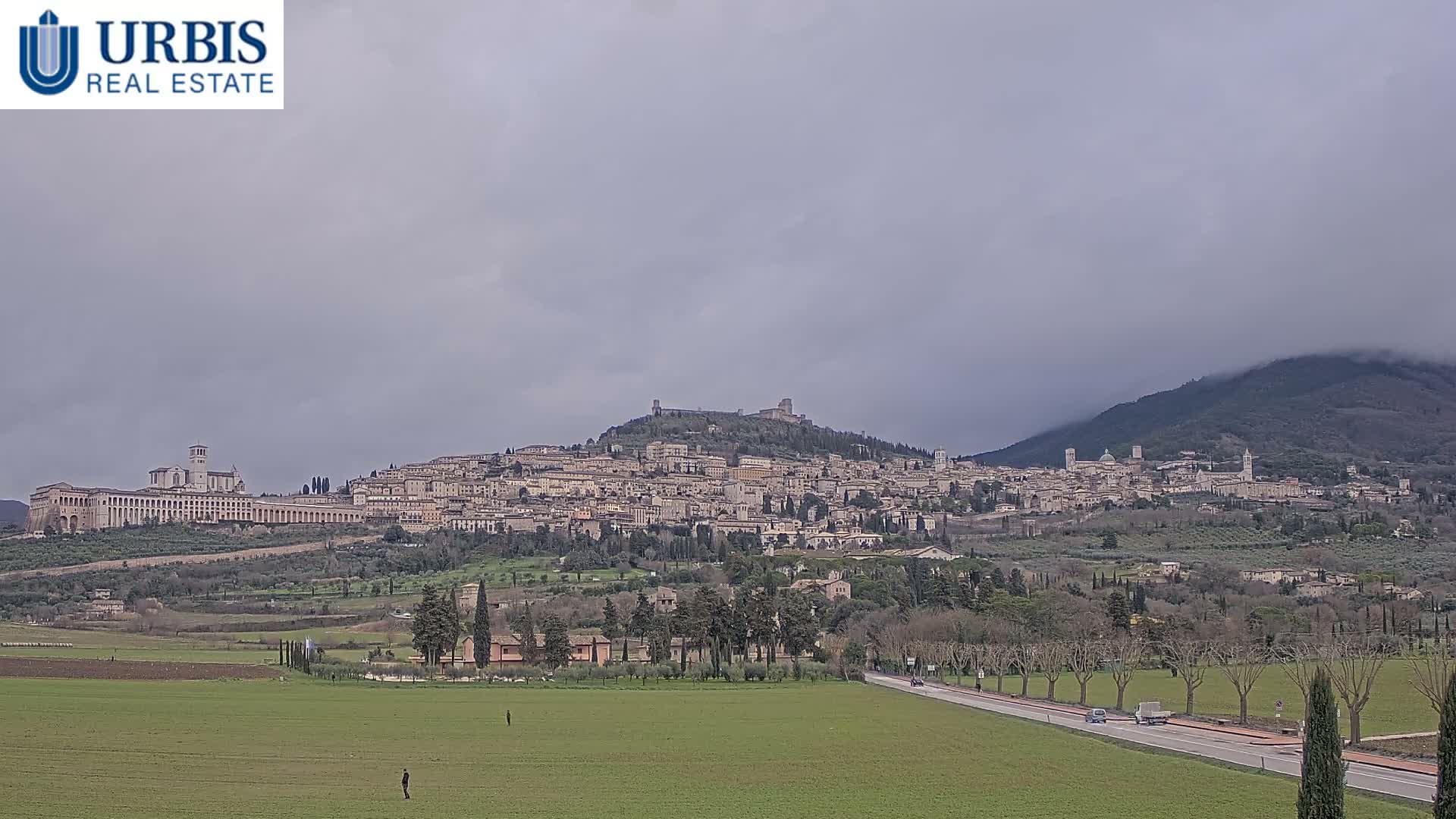 Assisi City Live Cam - Perugia, Umbria, Italy