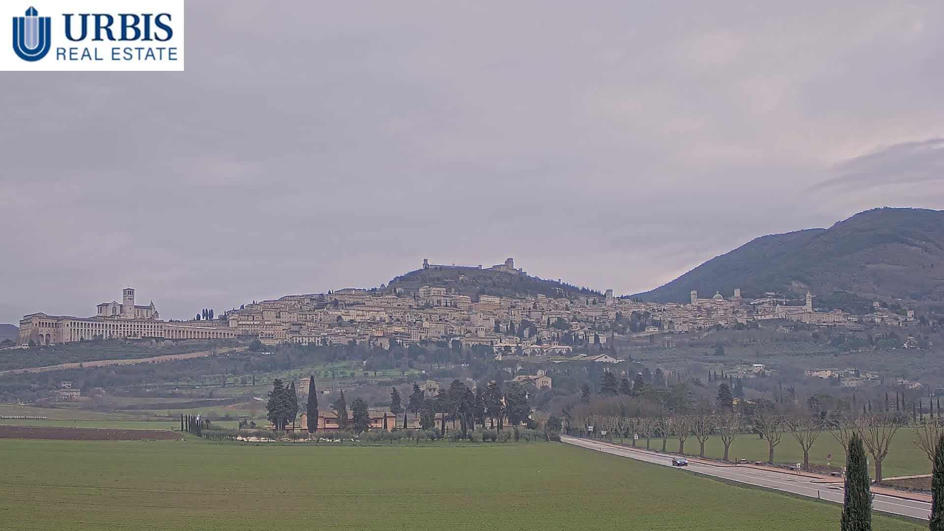 Assisi City Live Cam - Perugia, Umbria, Italy
