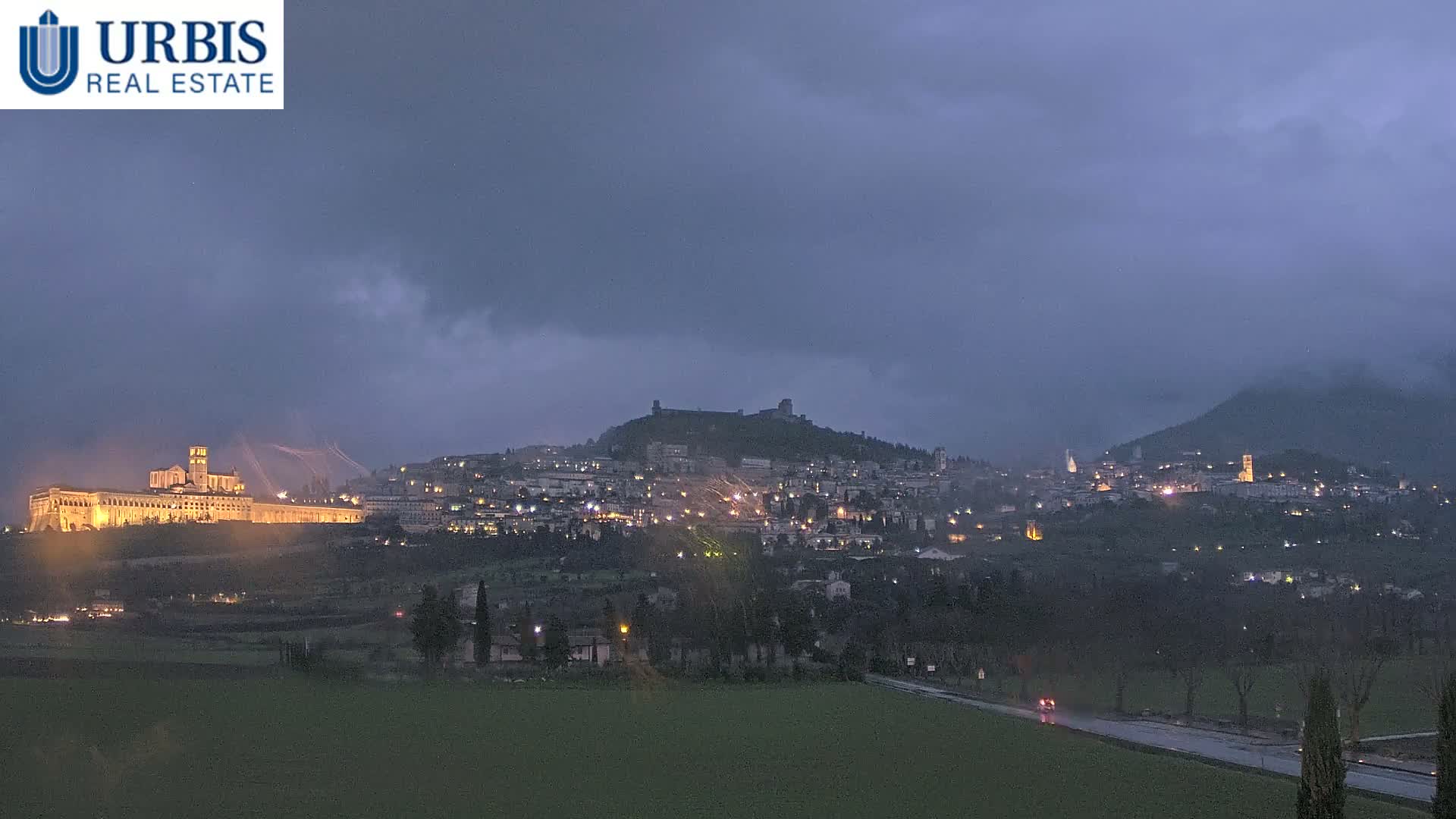 Assisi City Live Cam - Perugia, Umbria, Italy