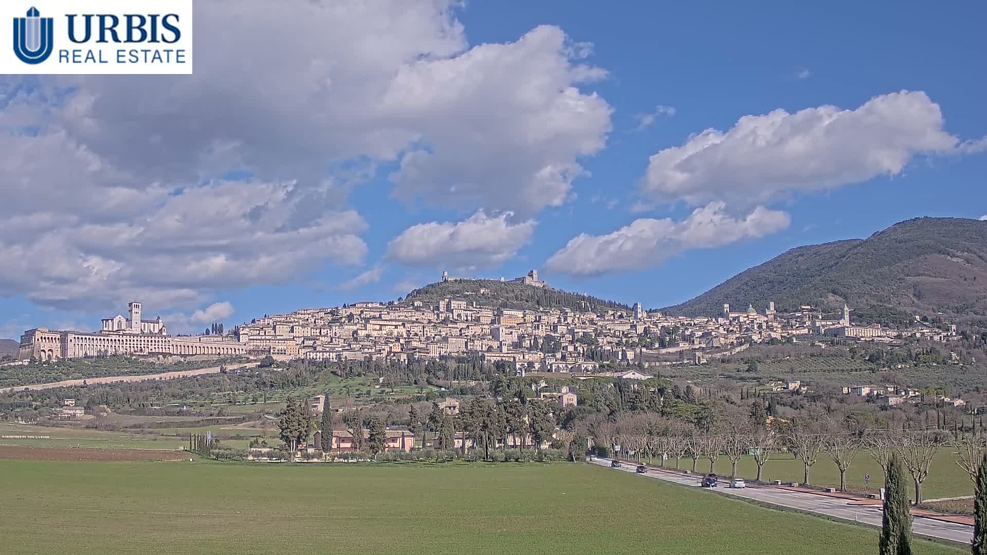 Assisi City Live Cam - Perugia, Umbria, Italy