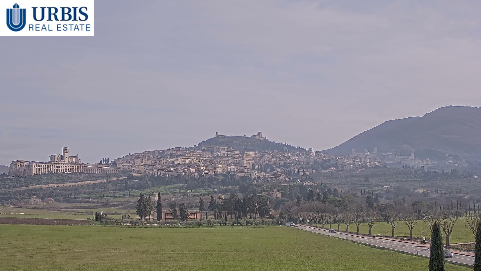 Assisi City Live Cam - Perugia, Umbria, Italy