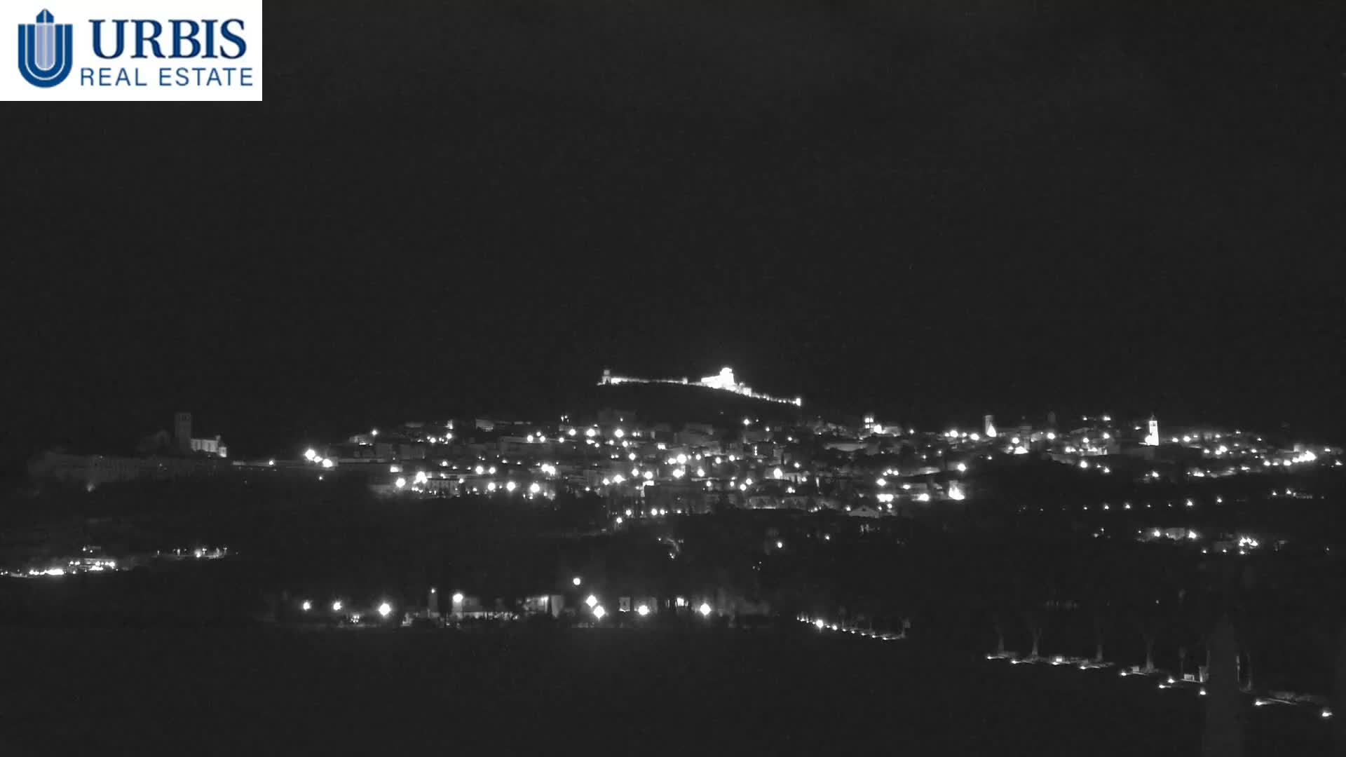 Assisi City Live Cam - Perugia, Umbria, Italy